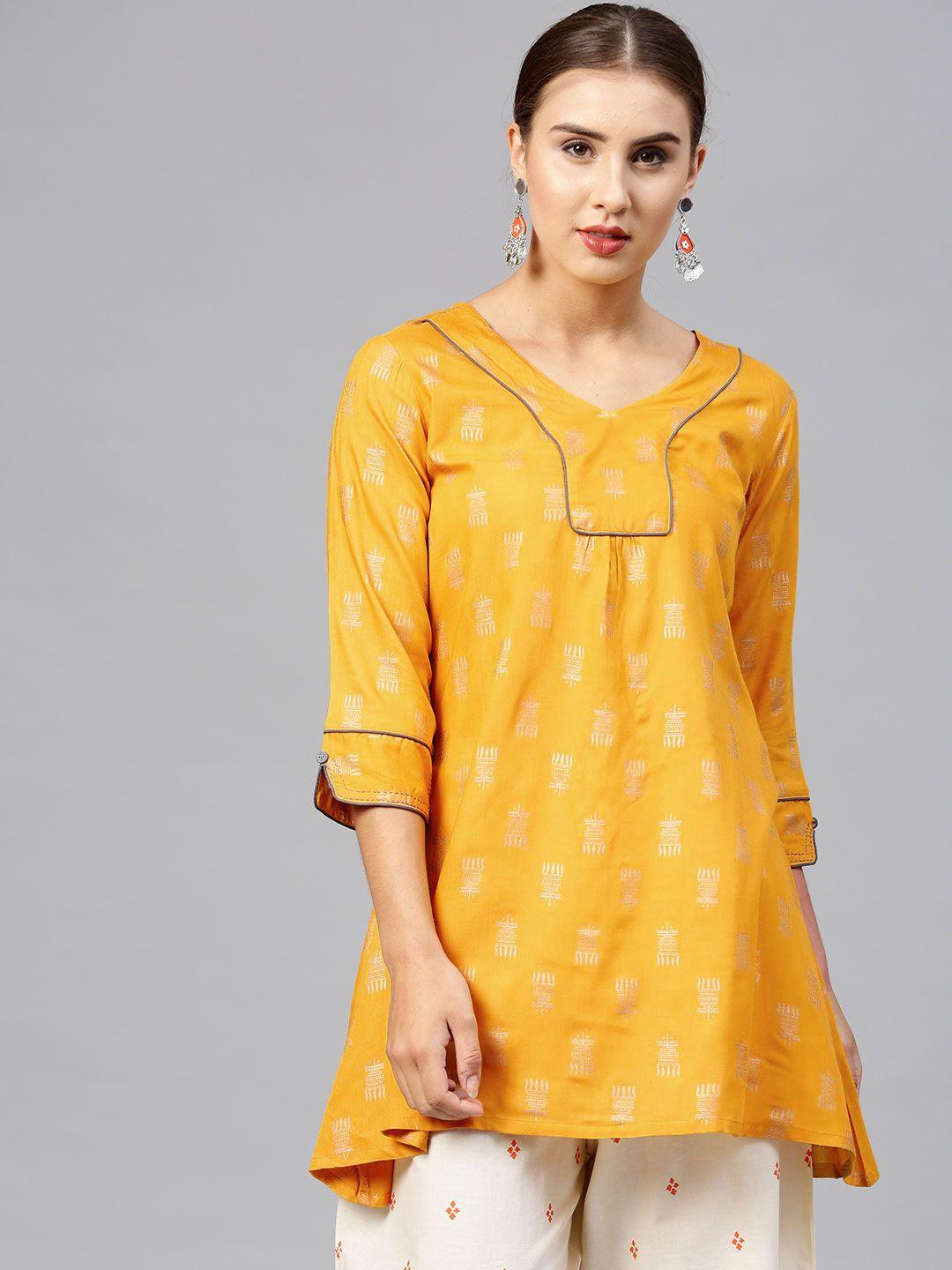 varanga-mustard-yellow-printed-tunic
