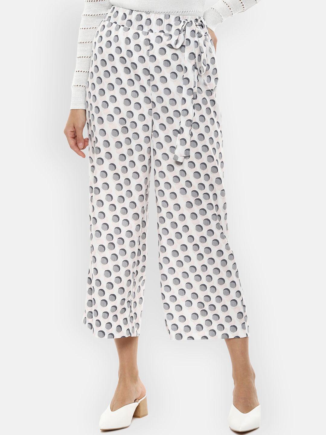 van-heusen-woman-white-printed-culottes-trousers