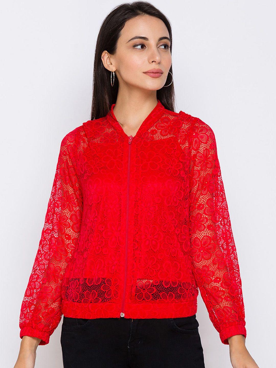 globus-women-red-tailored-jacket