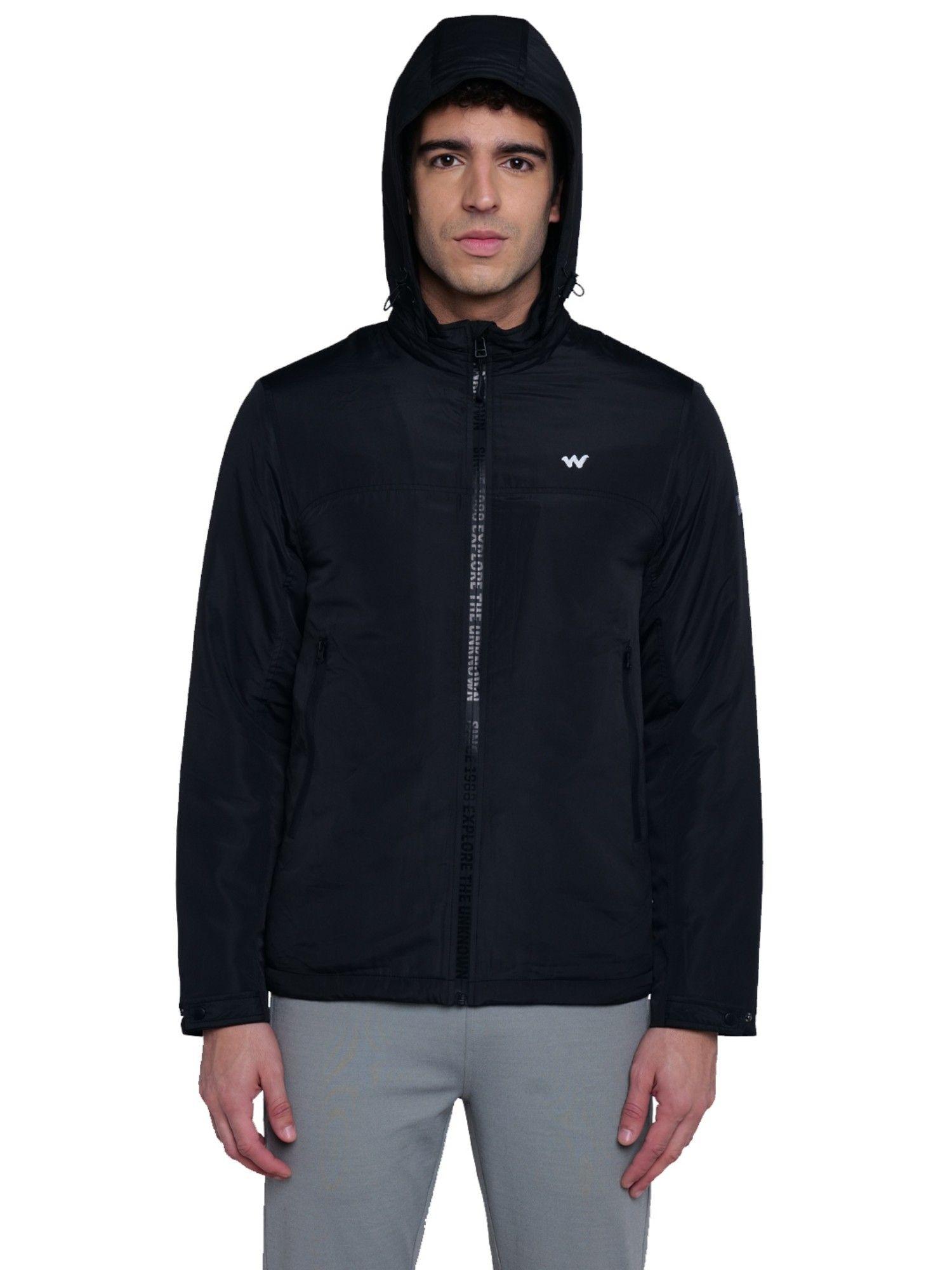men-polyester-black-solid-plain-jacket
