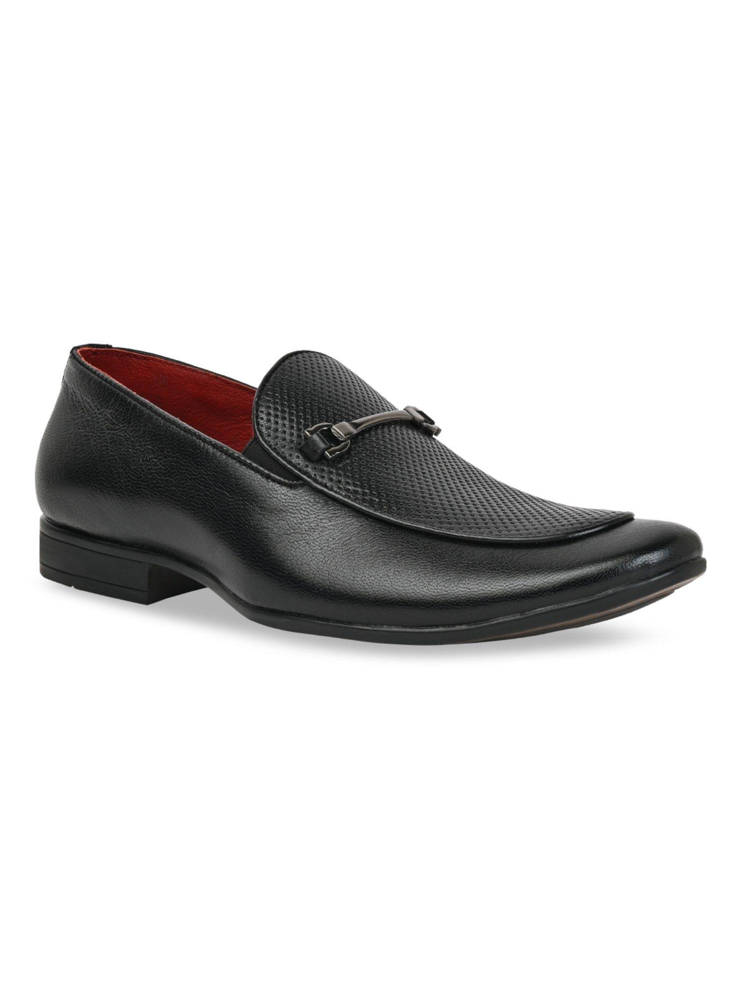 black-men-leather-laser-cut-formal-slip-on-loafers