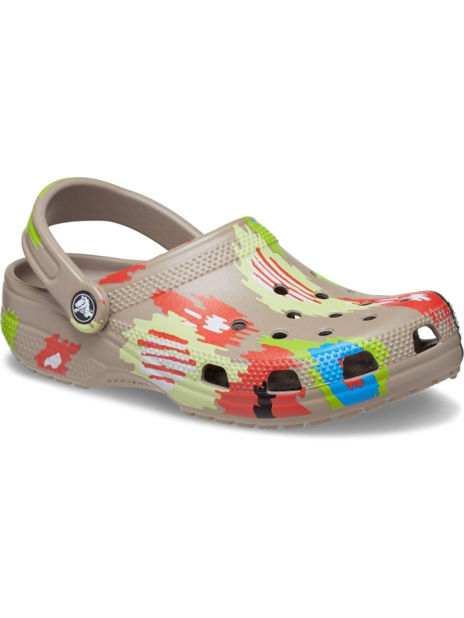 classic-brown-unisex-adults-printed-clog