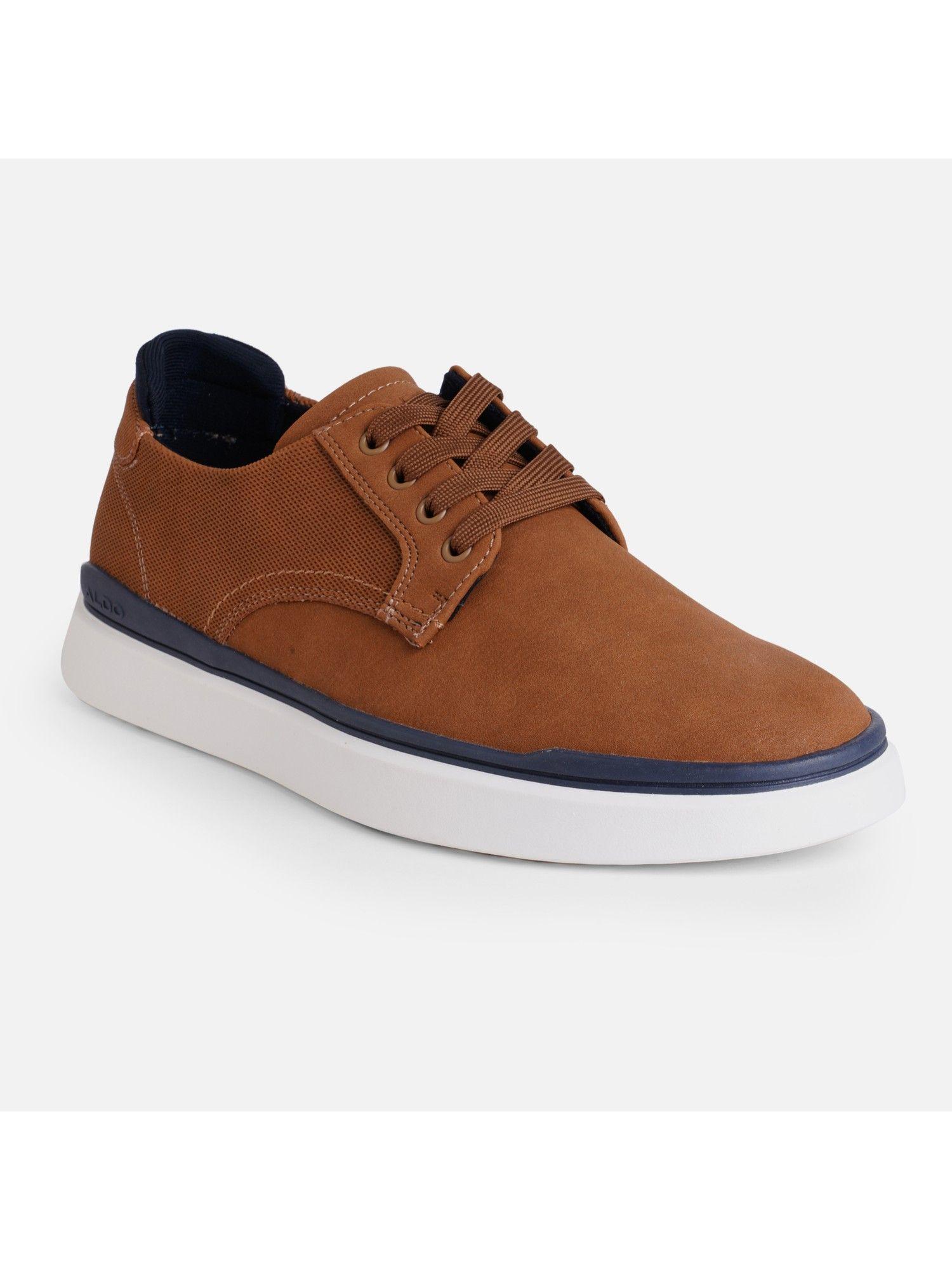 grouville-synthetic-tan-solid-shoe-lace-up