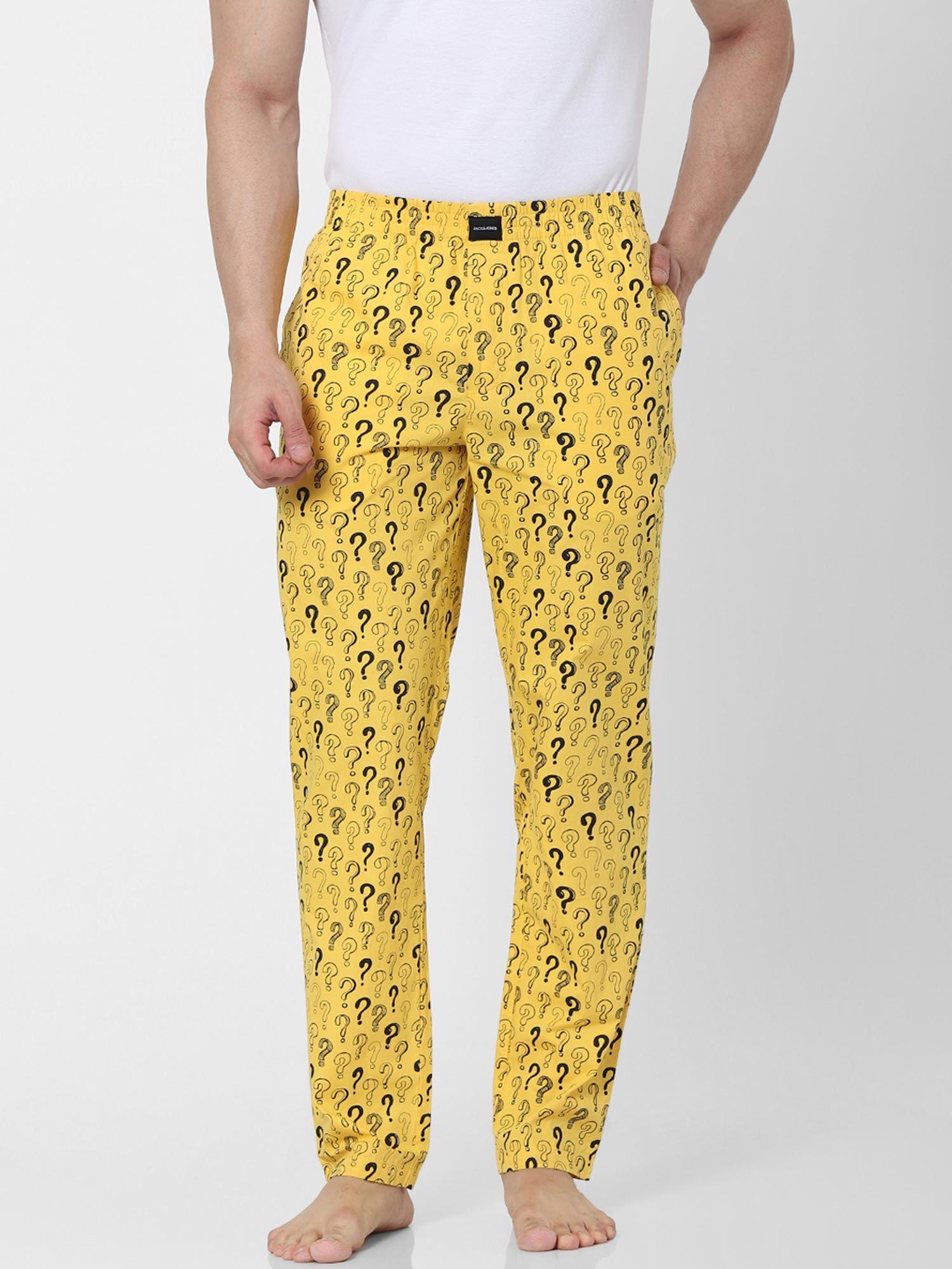 yellow-question-mark-print-pyjamas