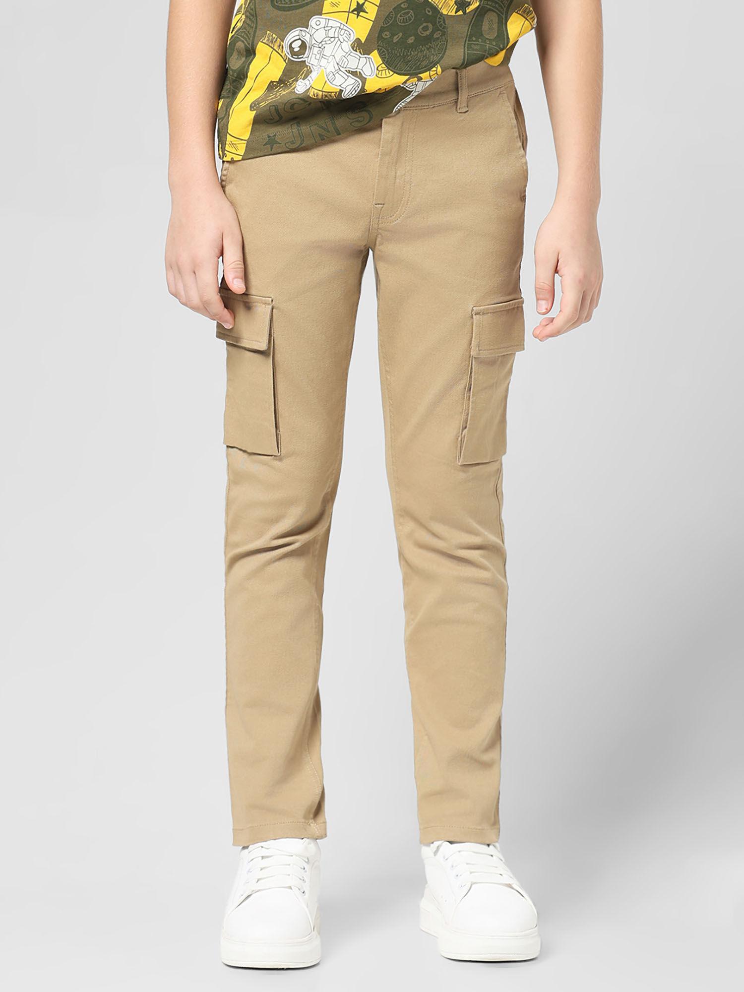 boys-solid-brown-trousers