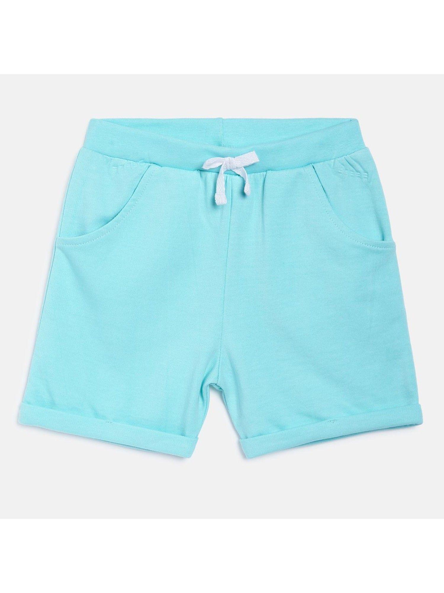 kids-girls-blue-shorts