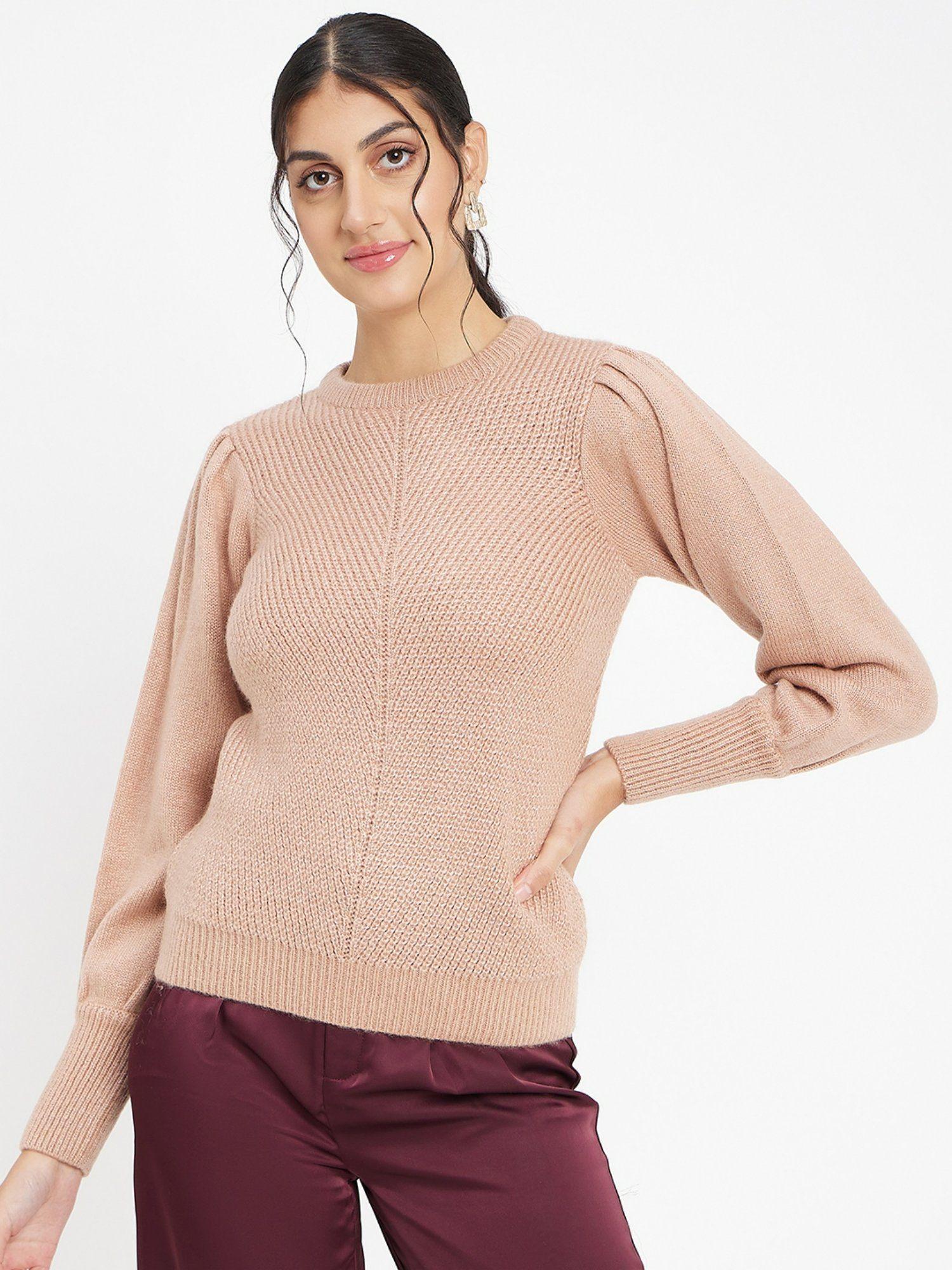 women-dusty-pink-sweater