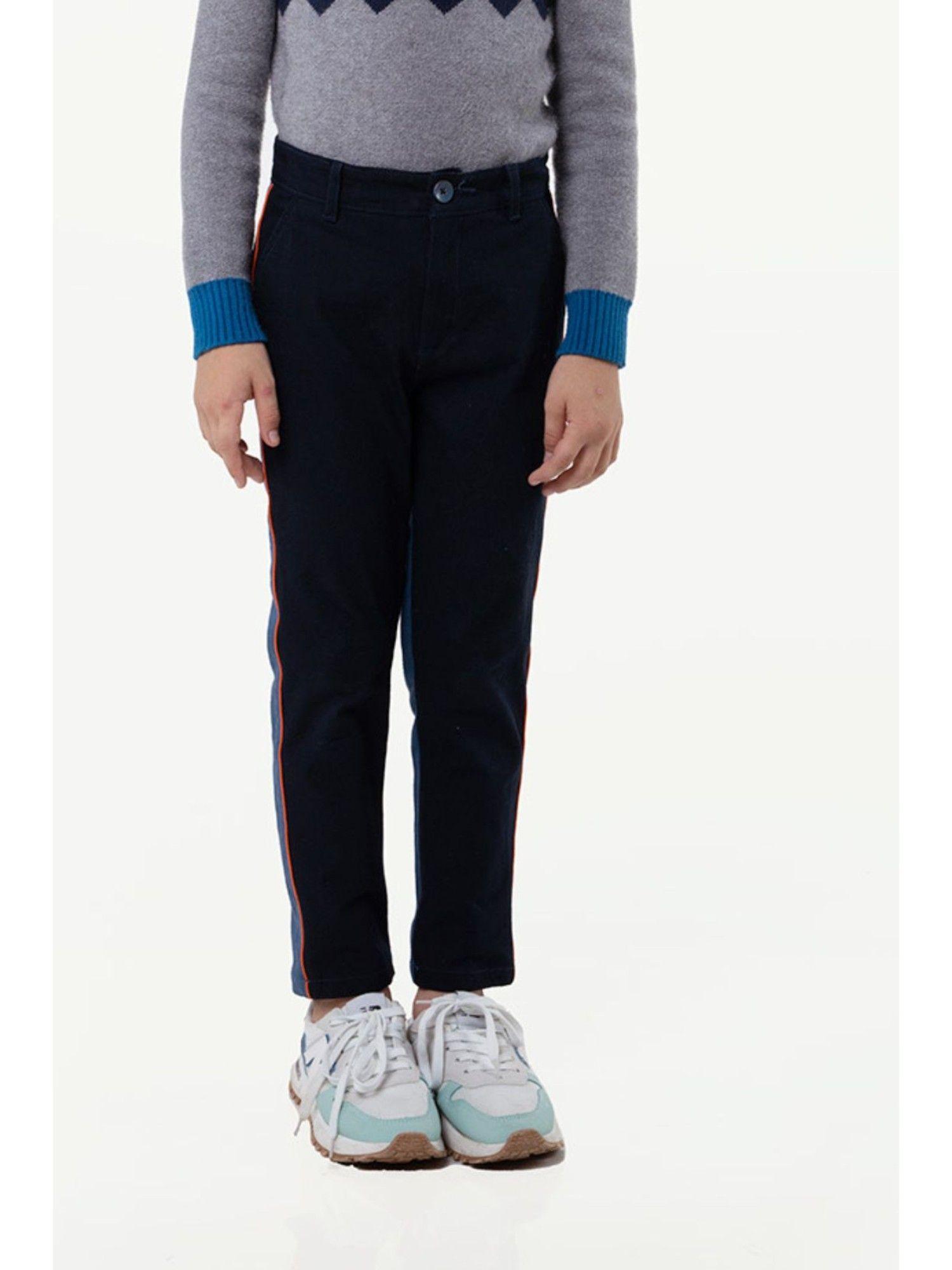 boys-blue-colorblock-regular-trousers
