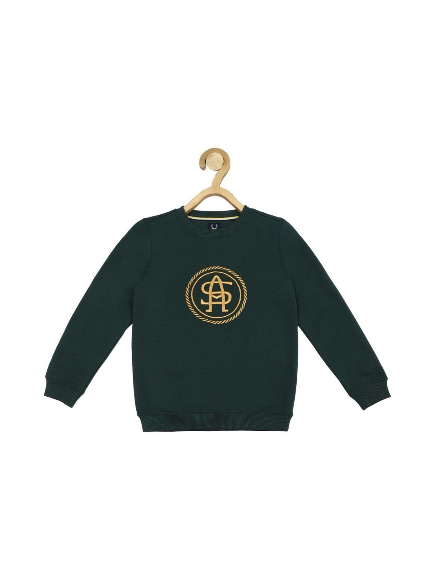 boys-green-embroidered-regular-fit-sweatshirt