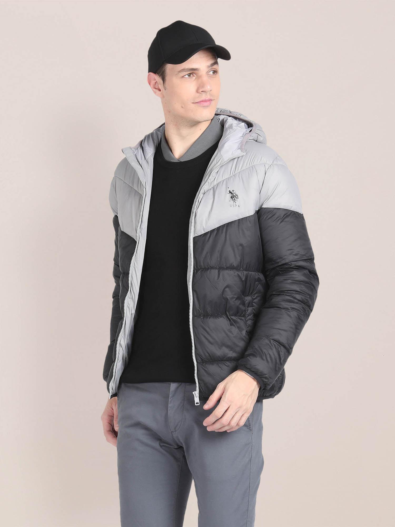 high-neck-colour-block-hooded-jacket