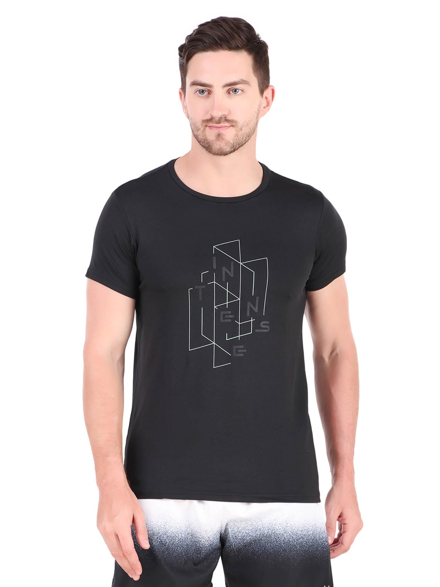 printed-black-mens-dry-fit-workout-top-sports-gym-t-shirt