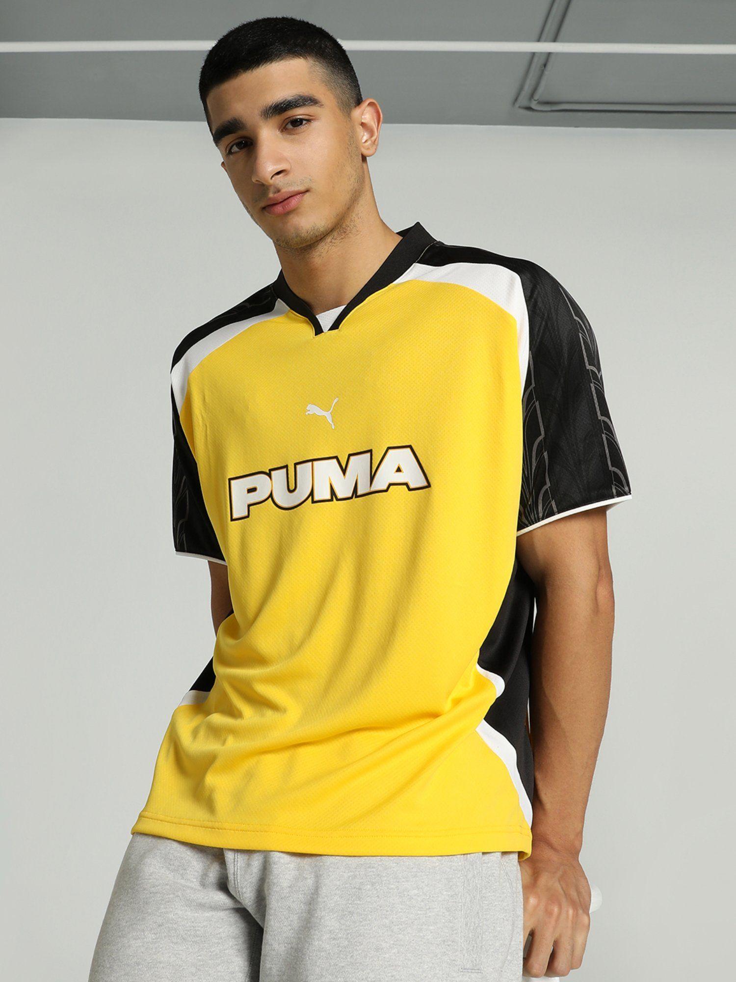 football-jersey-unisex-yellow-t-shirt
