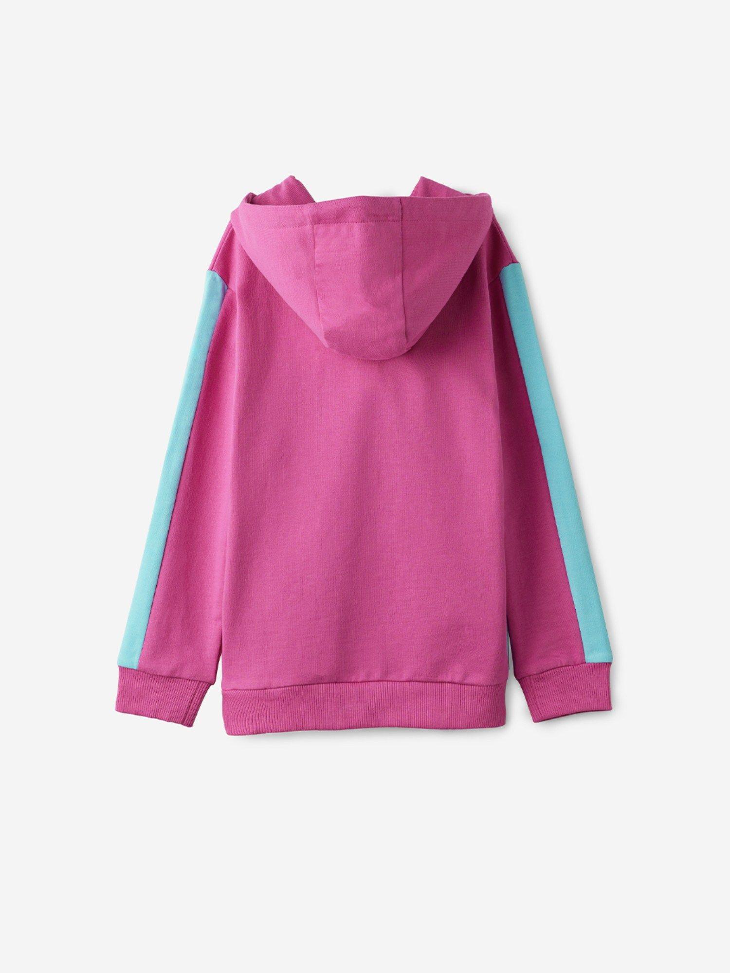 original-pink-mermaid-girls-cotton-hoodie