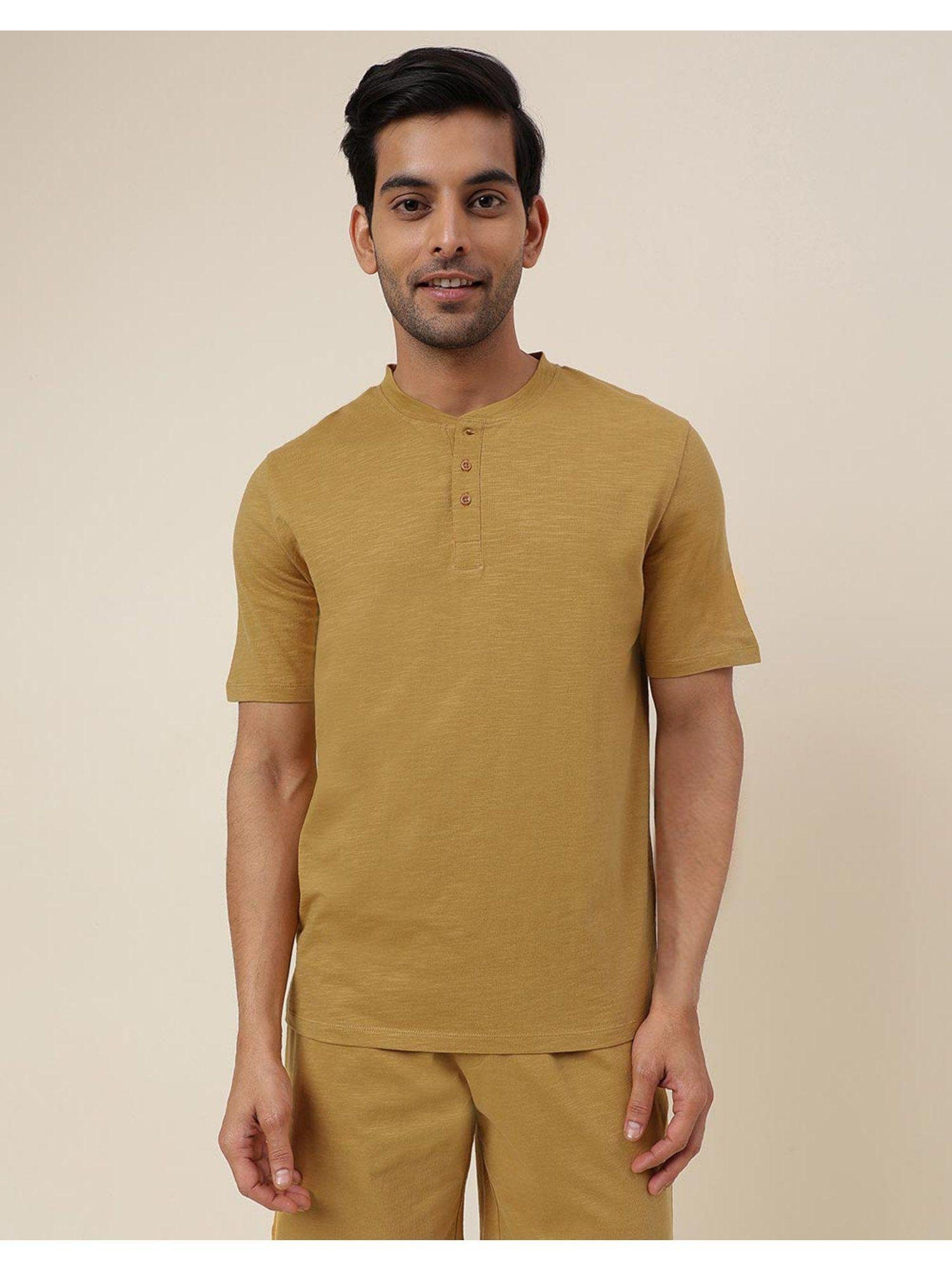 mustard-organic-cotton-knit-t-shirt