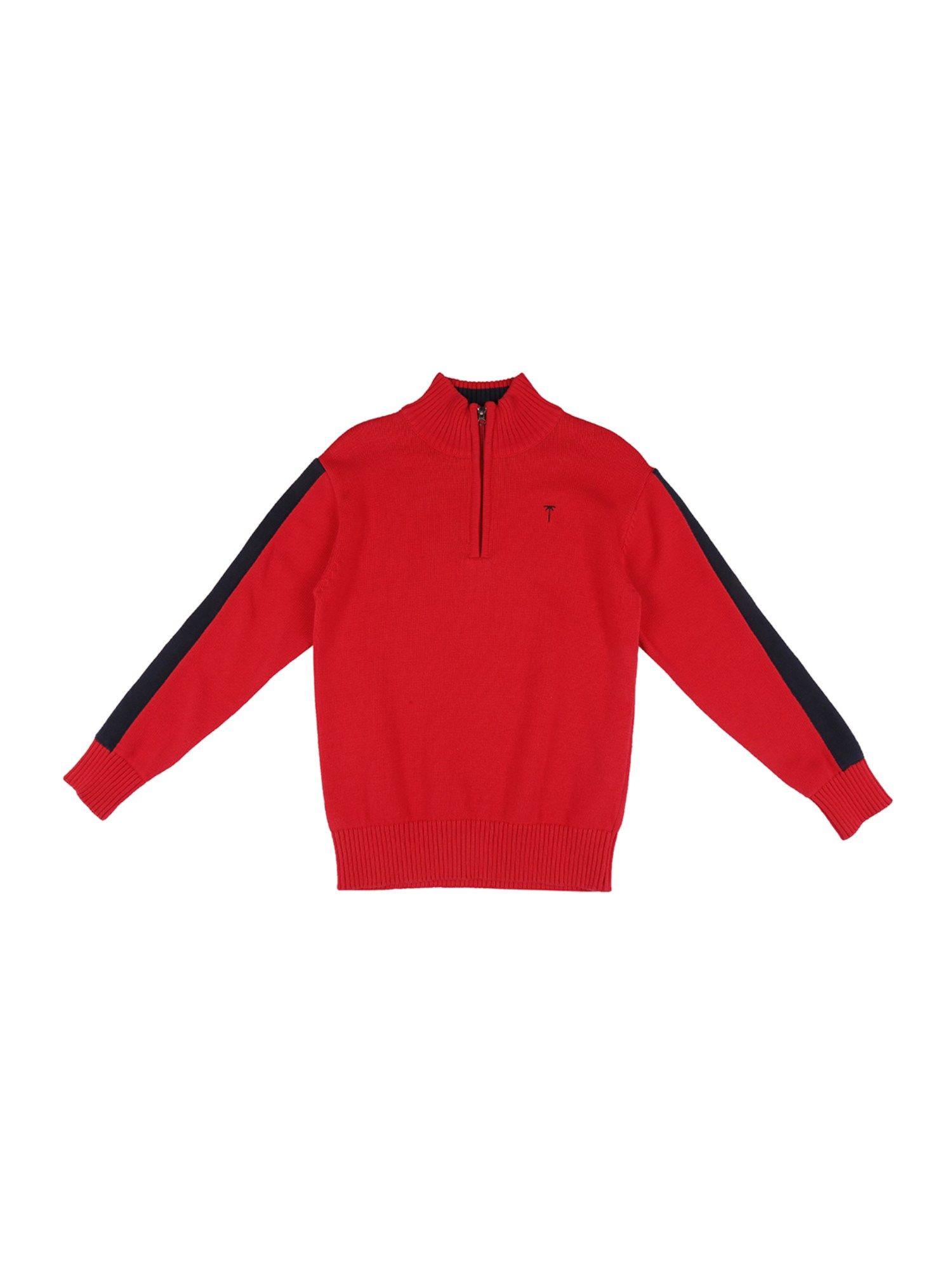 boys-red-solid-sweater-full-sleeves