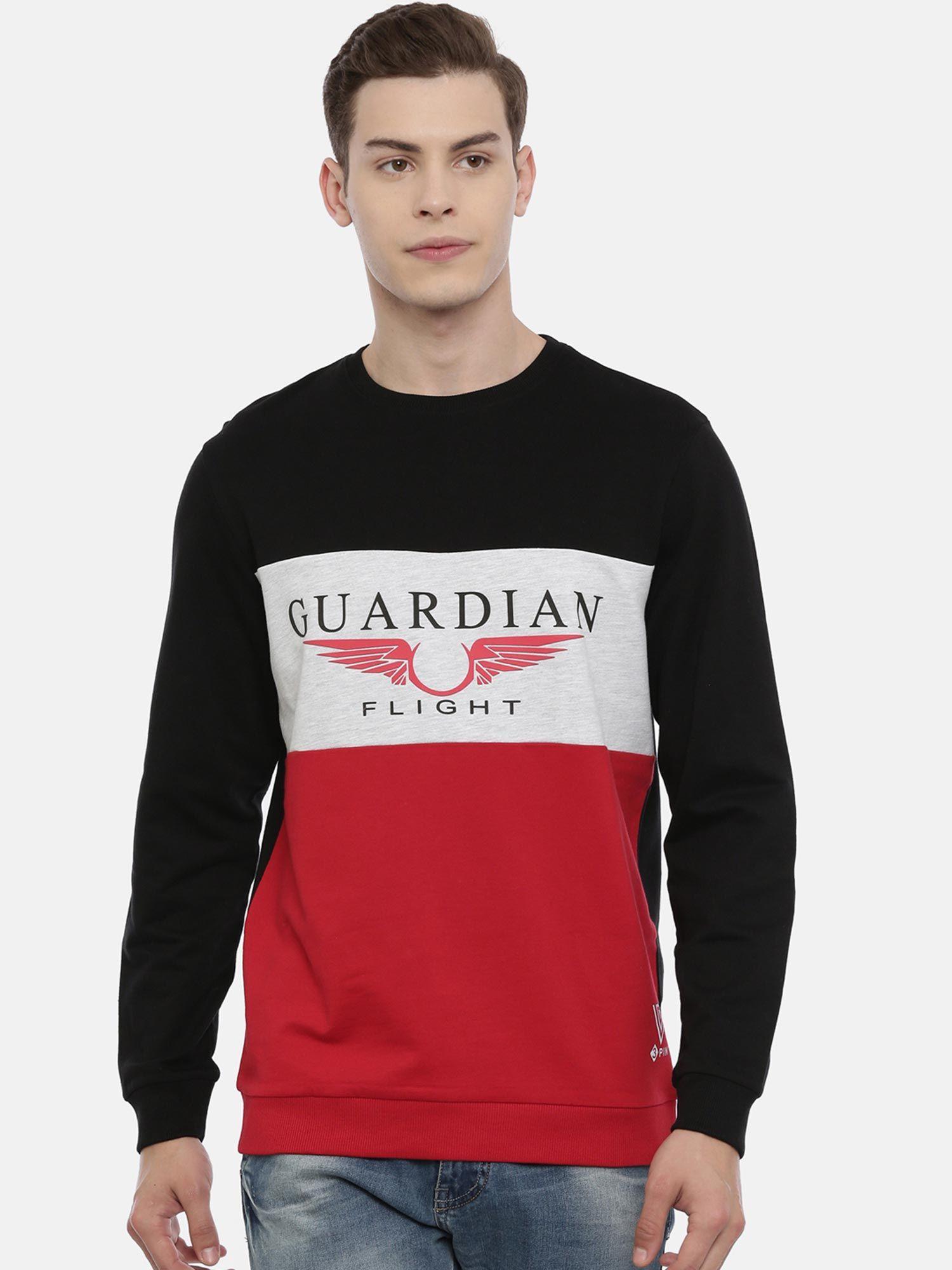 men-black-colourblocked-sweatshirt