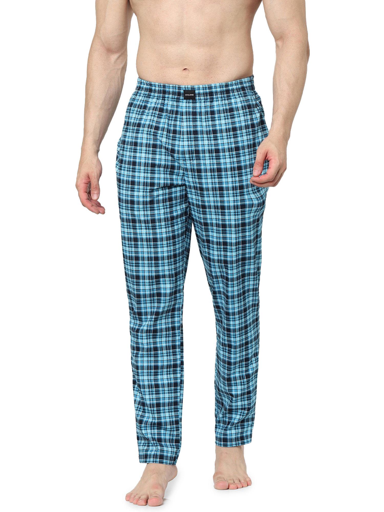 blue-check-pyjamas