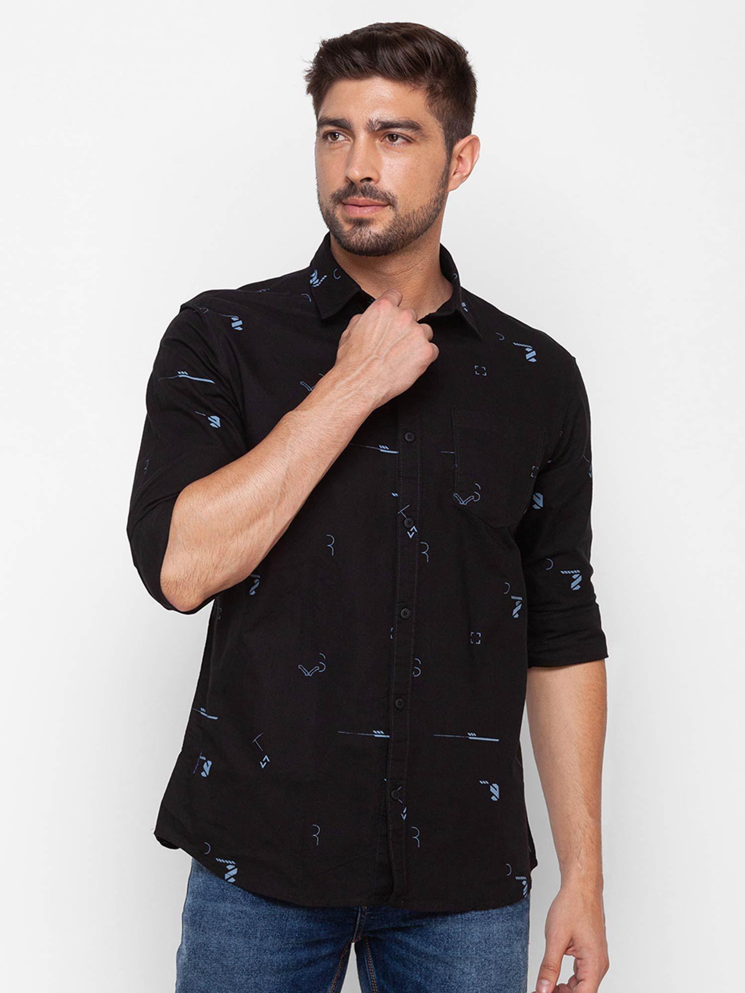 black-cotton-full-sleeve-printed-shirt-for-men
