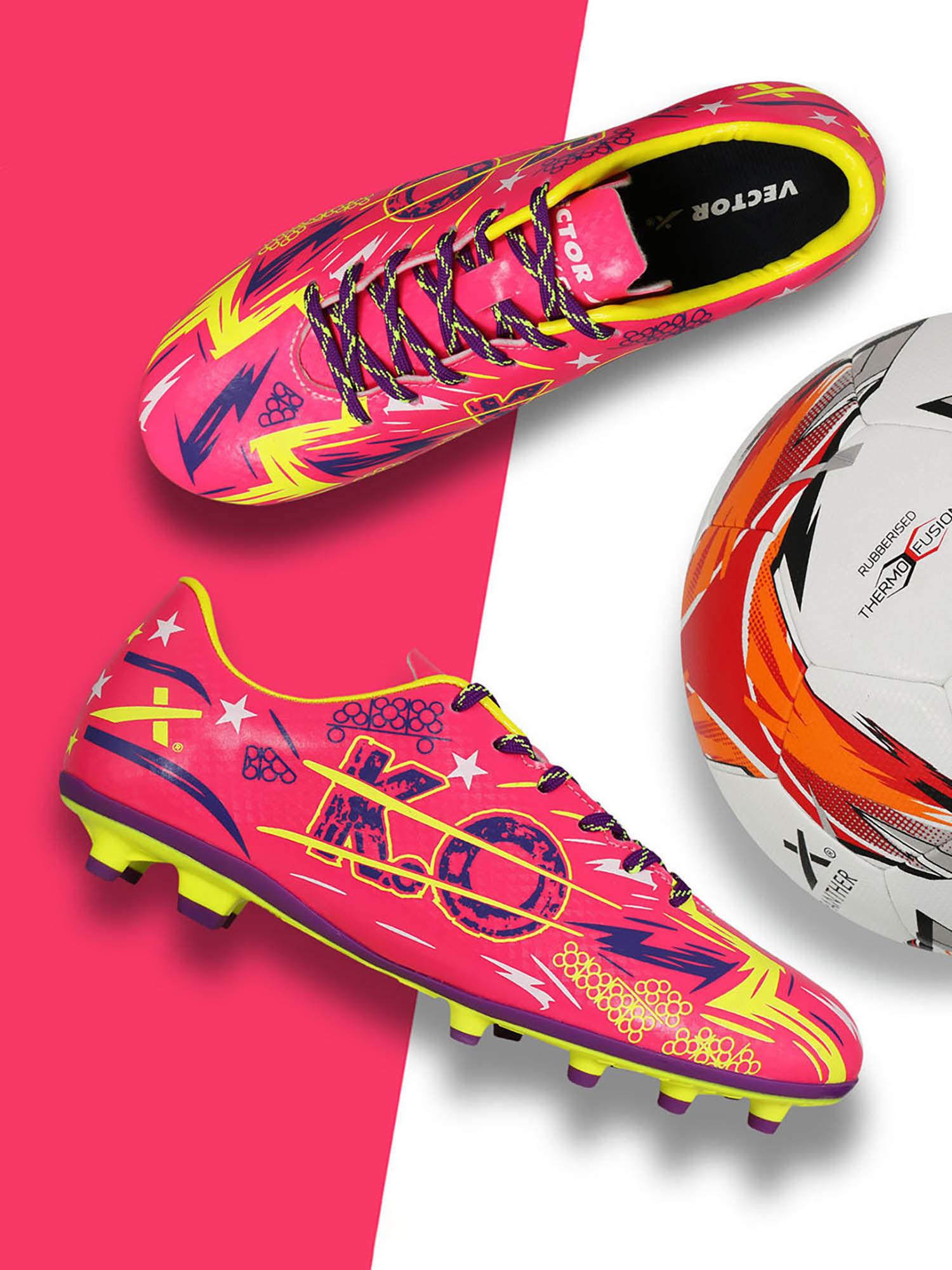 knockout-football-shoes-pink,-orange-&-green
