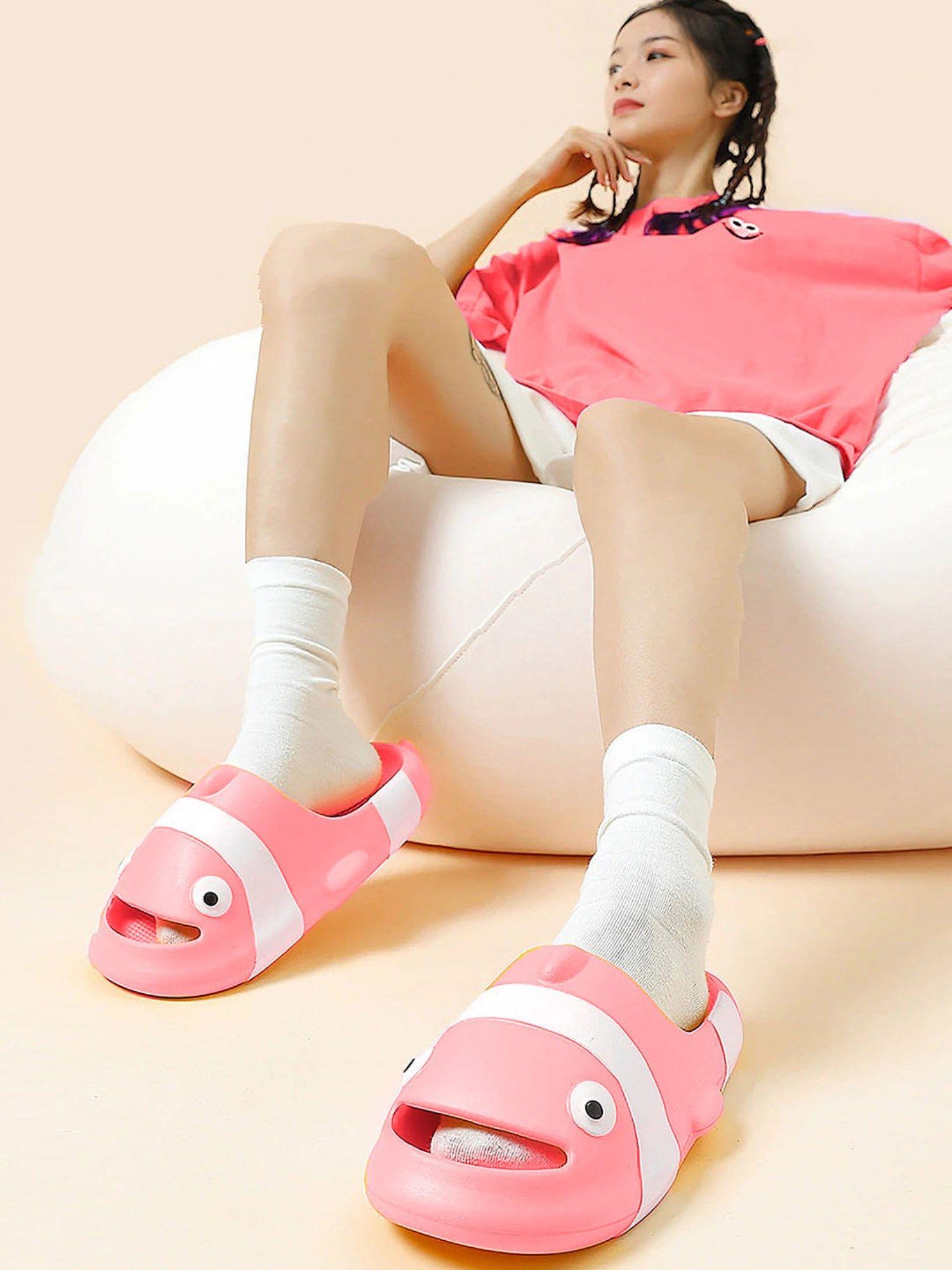nemo-waterproof-soft-slippers-anti-skid-sliders-pink