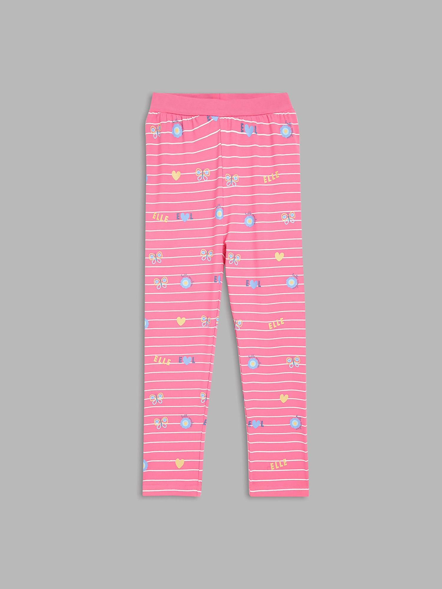 girls-pink-printed-legging