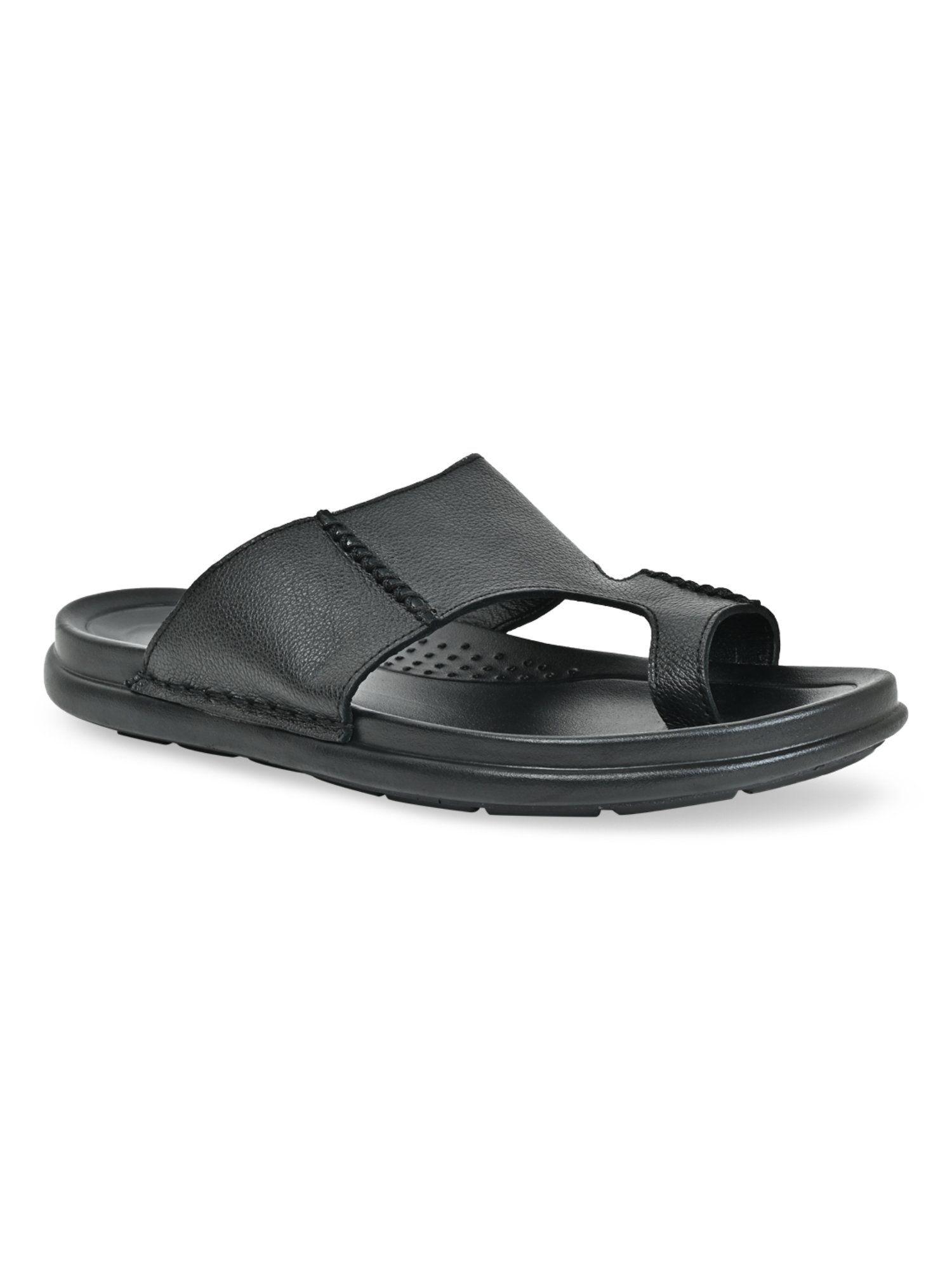 black-men-casual-leather-sandals