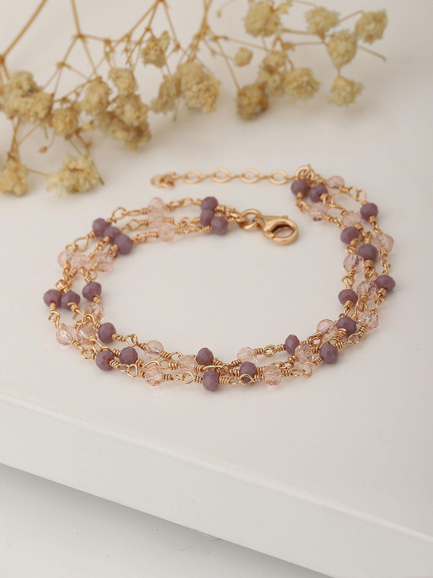 women-rose-gold-plated-purple-brass-charm-bracelet-fjb3815