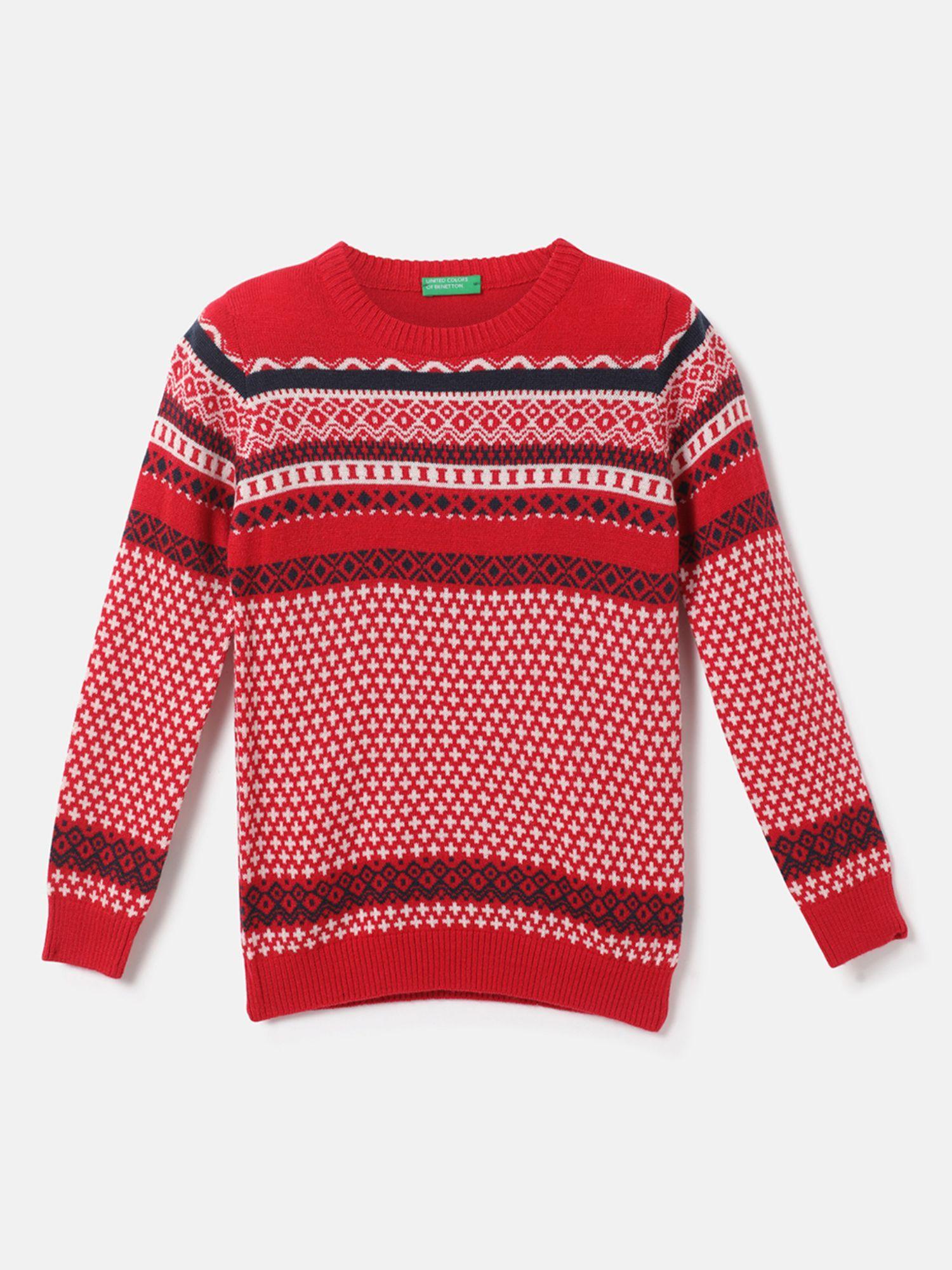 boys-patterned-round-neck-sweater