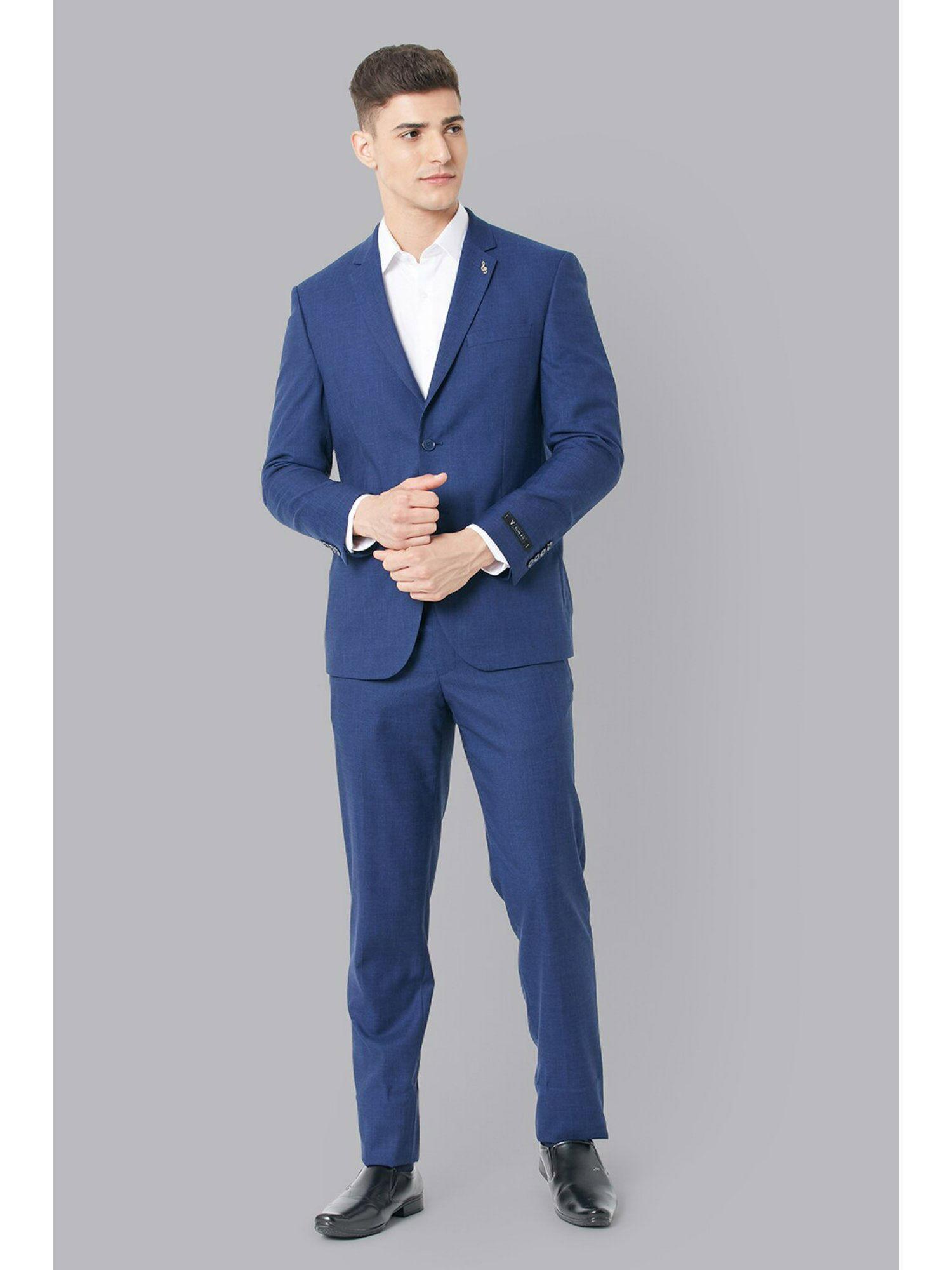 men-blue-textured-slim-fit-formal-suit-(set-of-2)