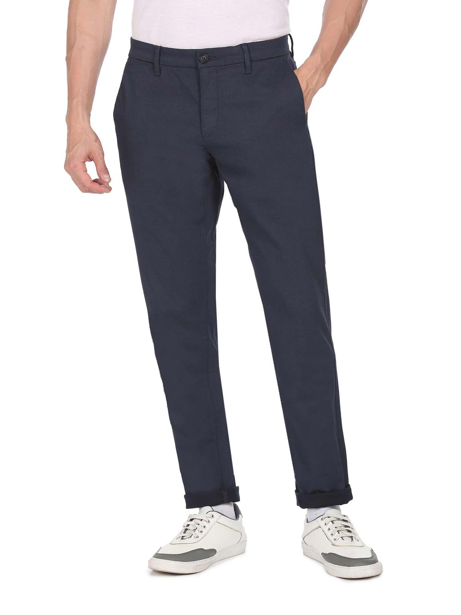 men-navy-blue-austin-trim-fit-casual-trousers