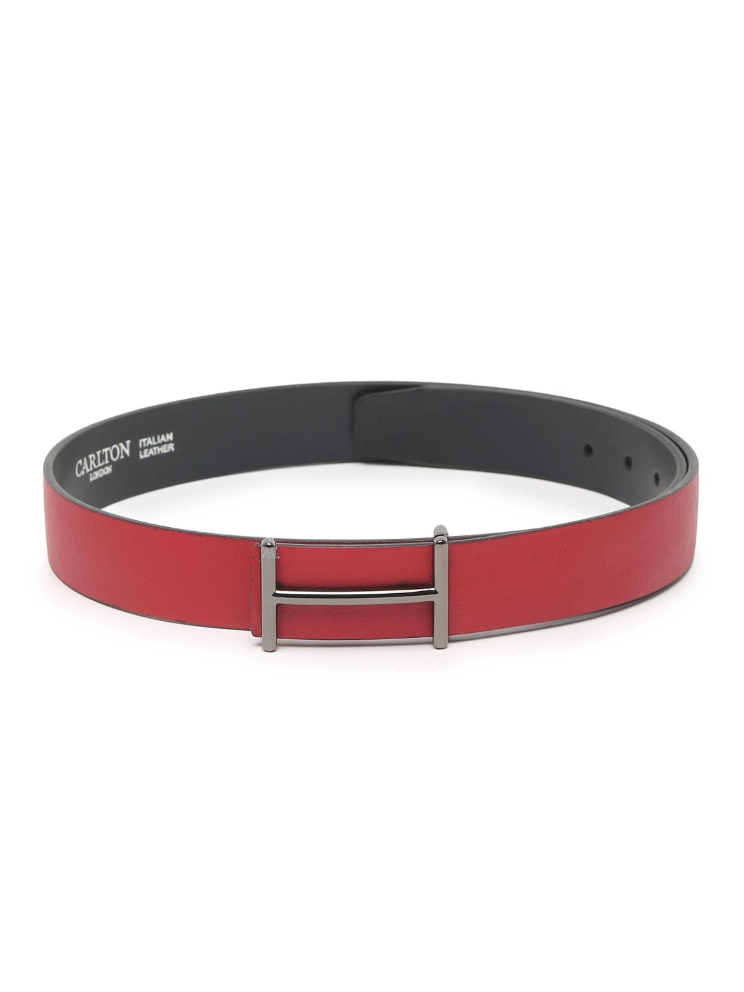 men-red-semi-formal-genuine-leather-belt