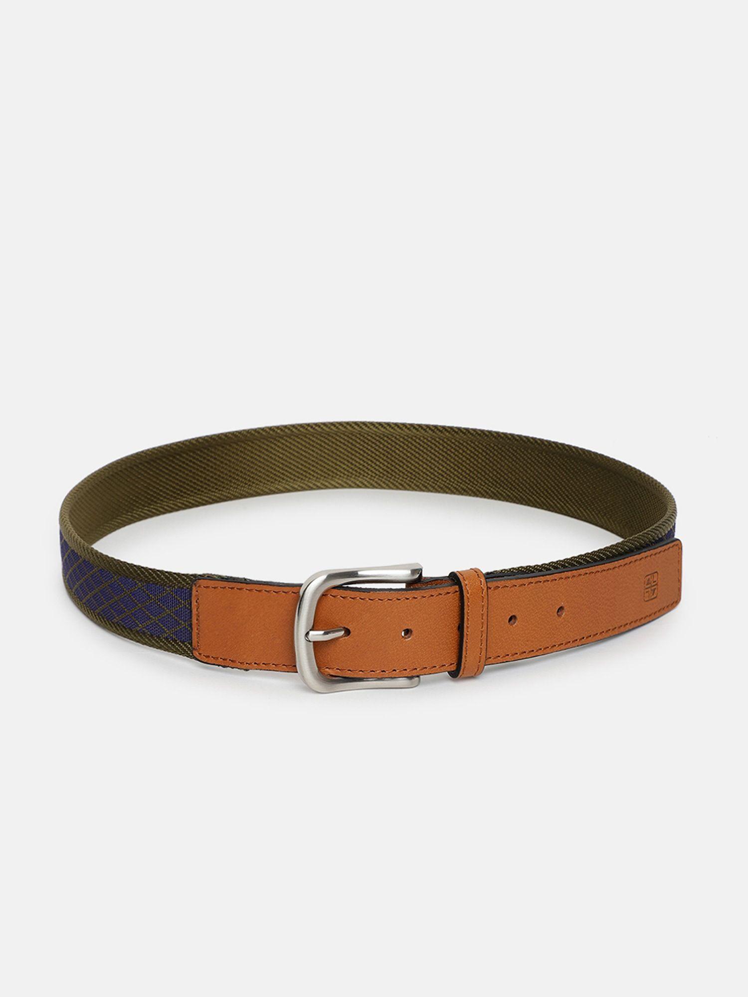 men-navy-semi-formal-webbing-leather-belt