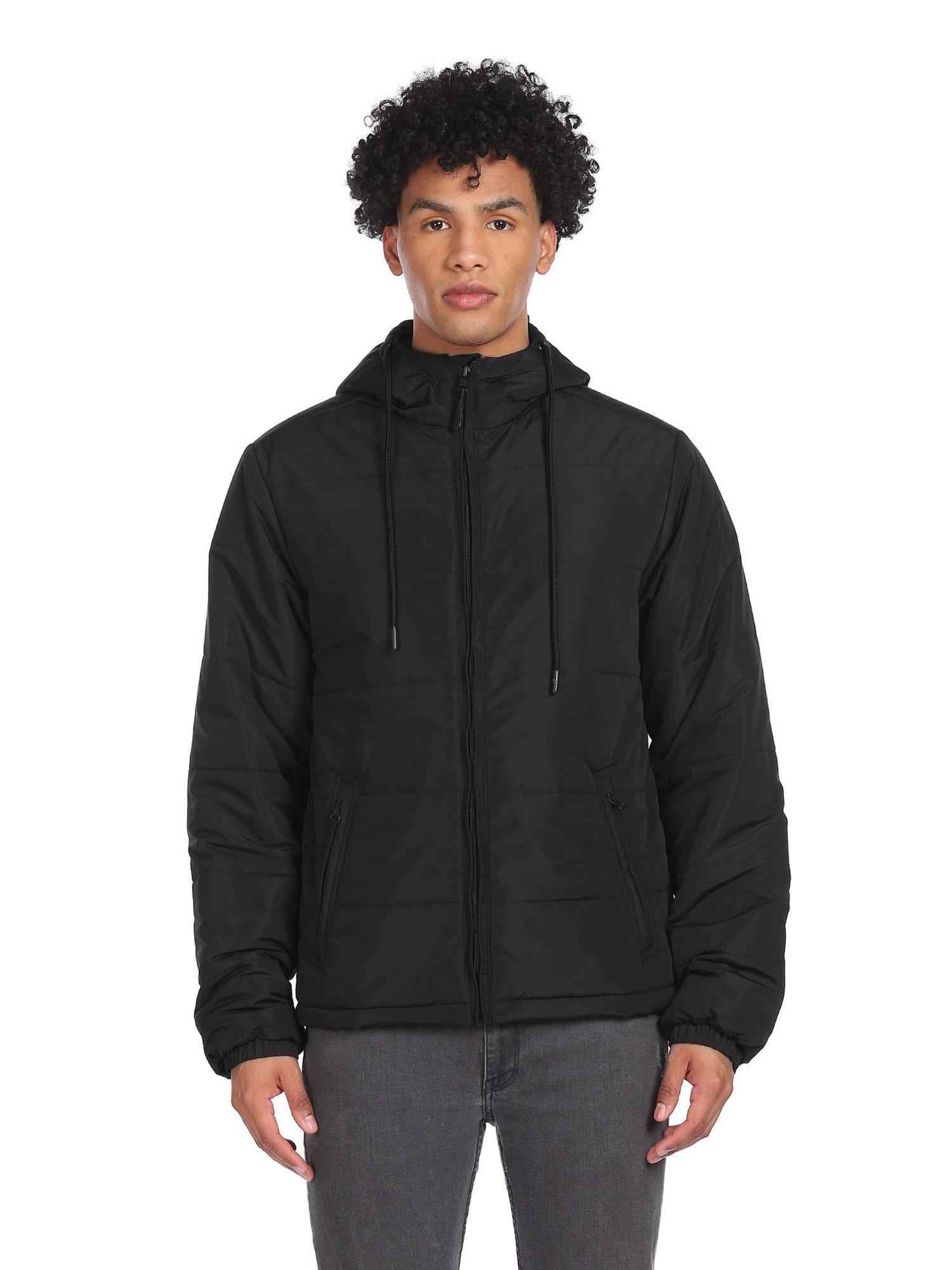 men-black-long-sleeve-hood-jacket