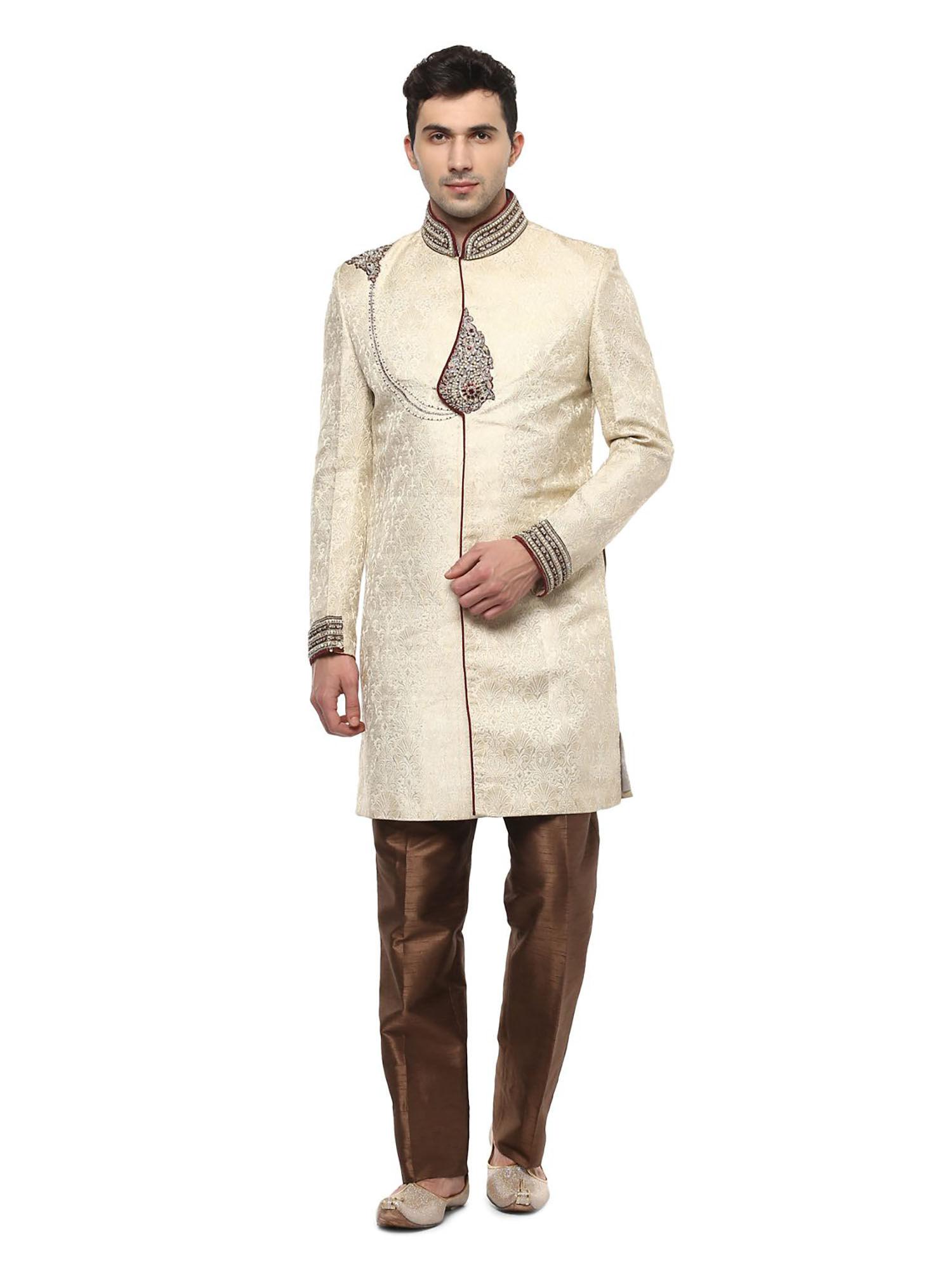 beige-sherwani-trousers-set