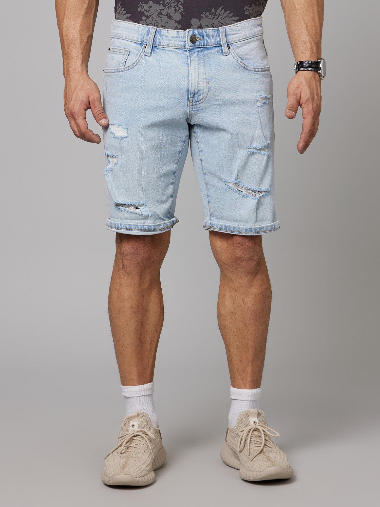 mens-blue-denim-bermuda-shorts