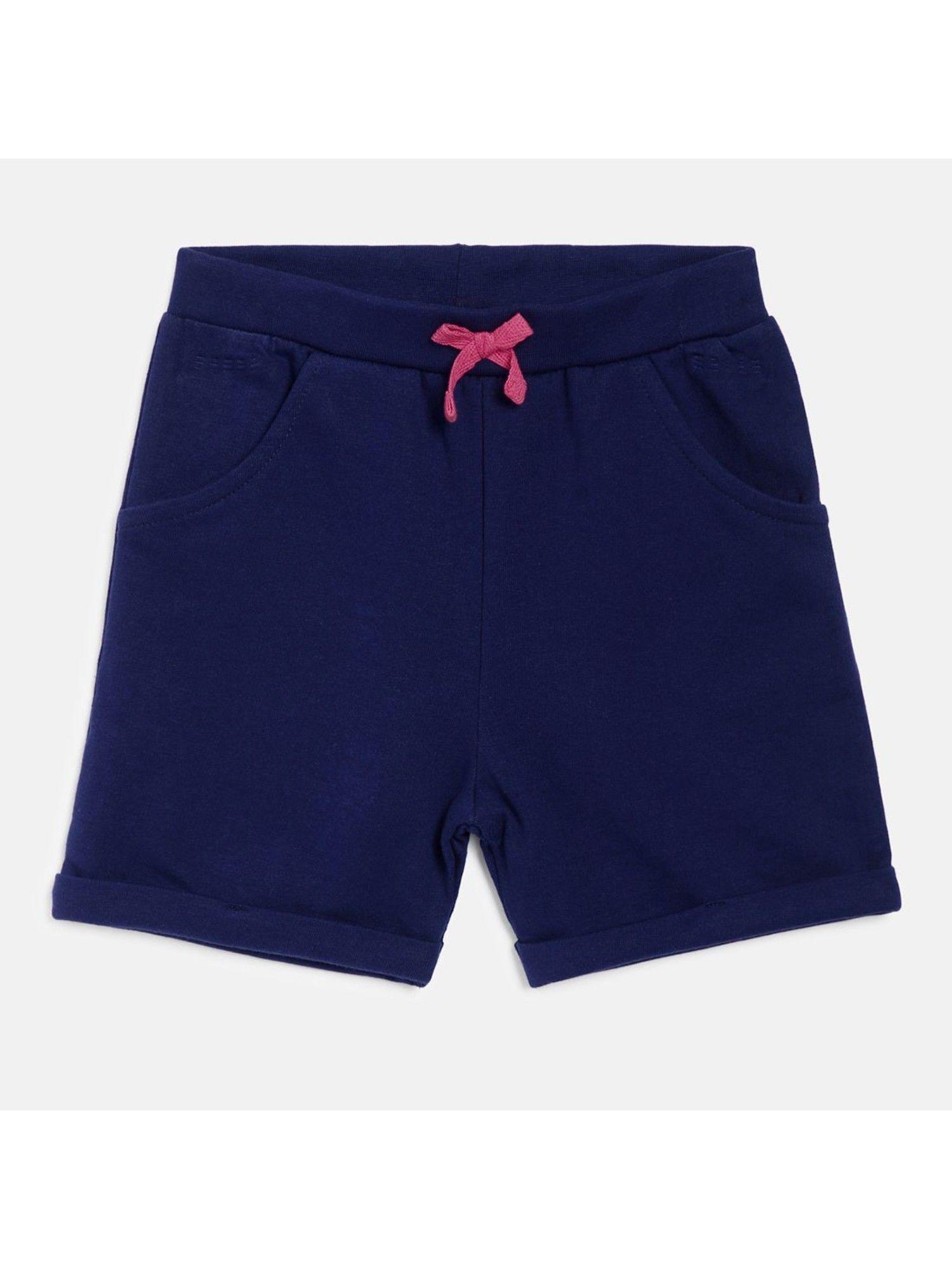 kids-girls-navy-shorts