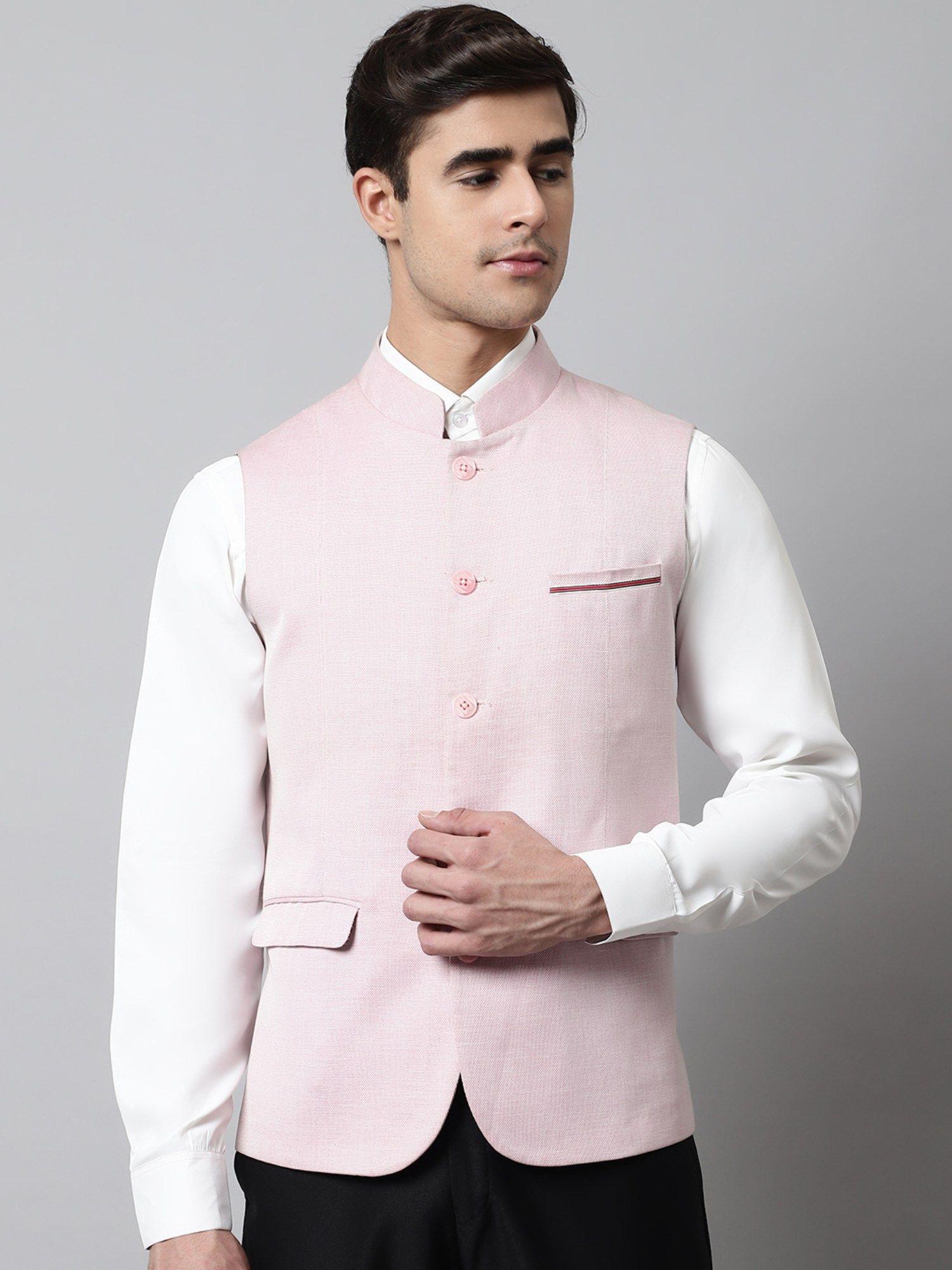 men-pink-waist-coat