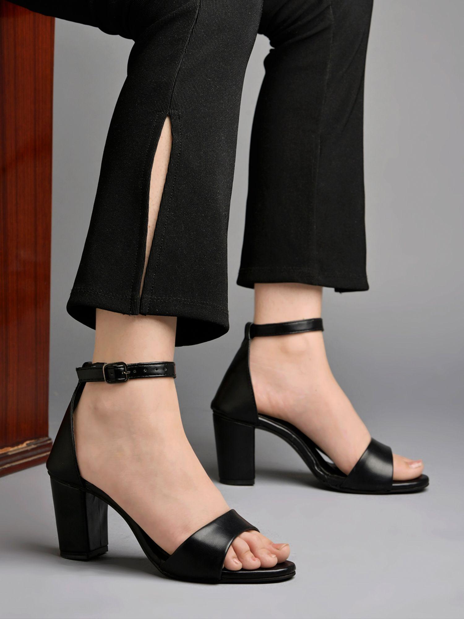 stylish-ankle-strap-black-block-heeled-sandals