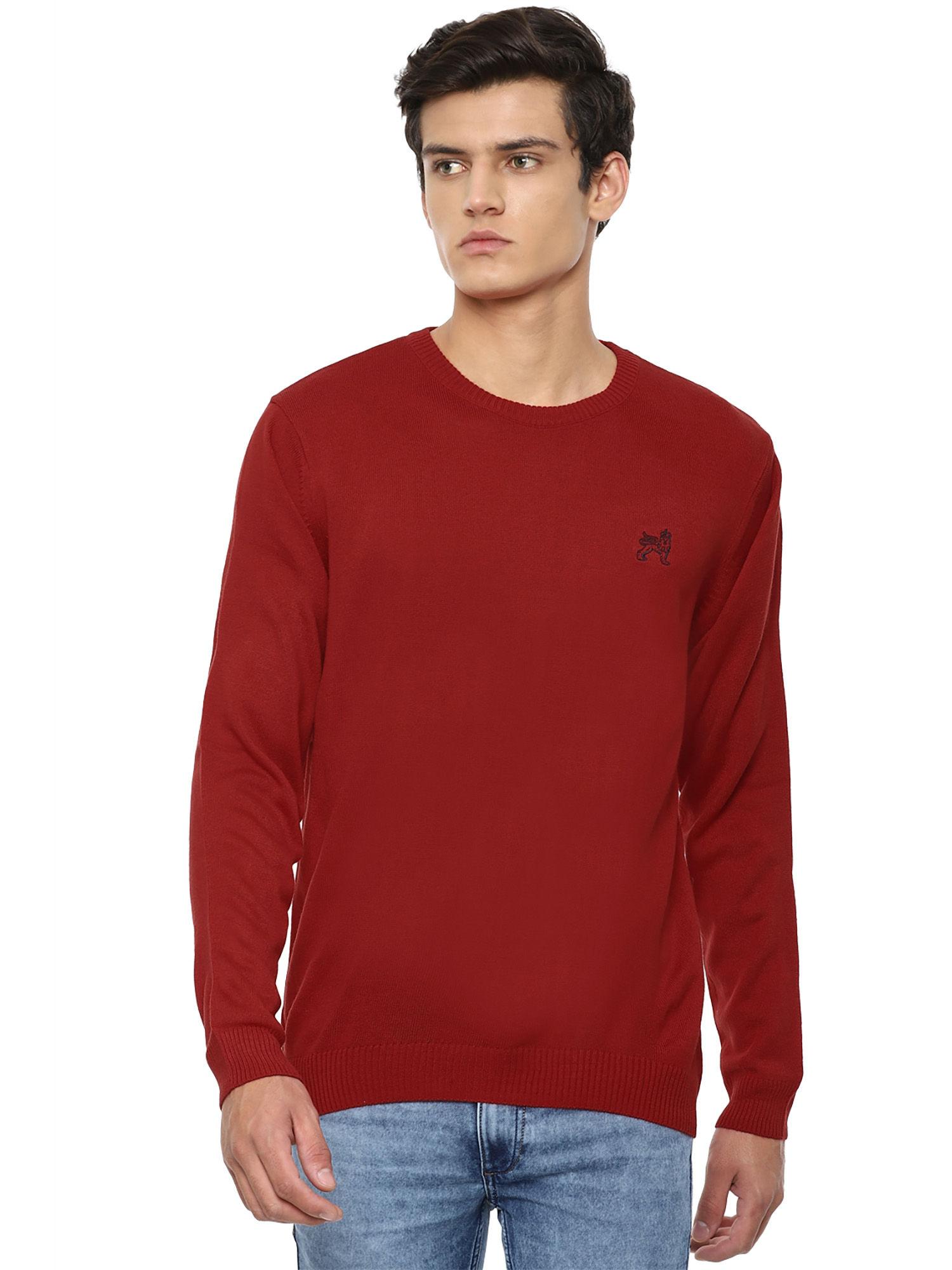 red-sweater