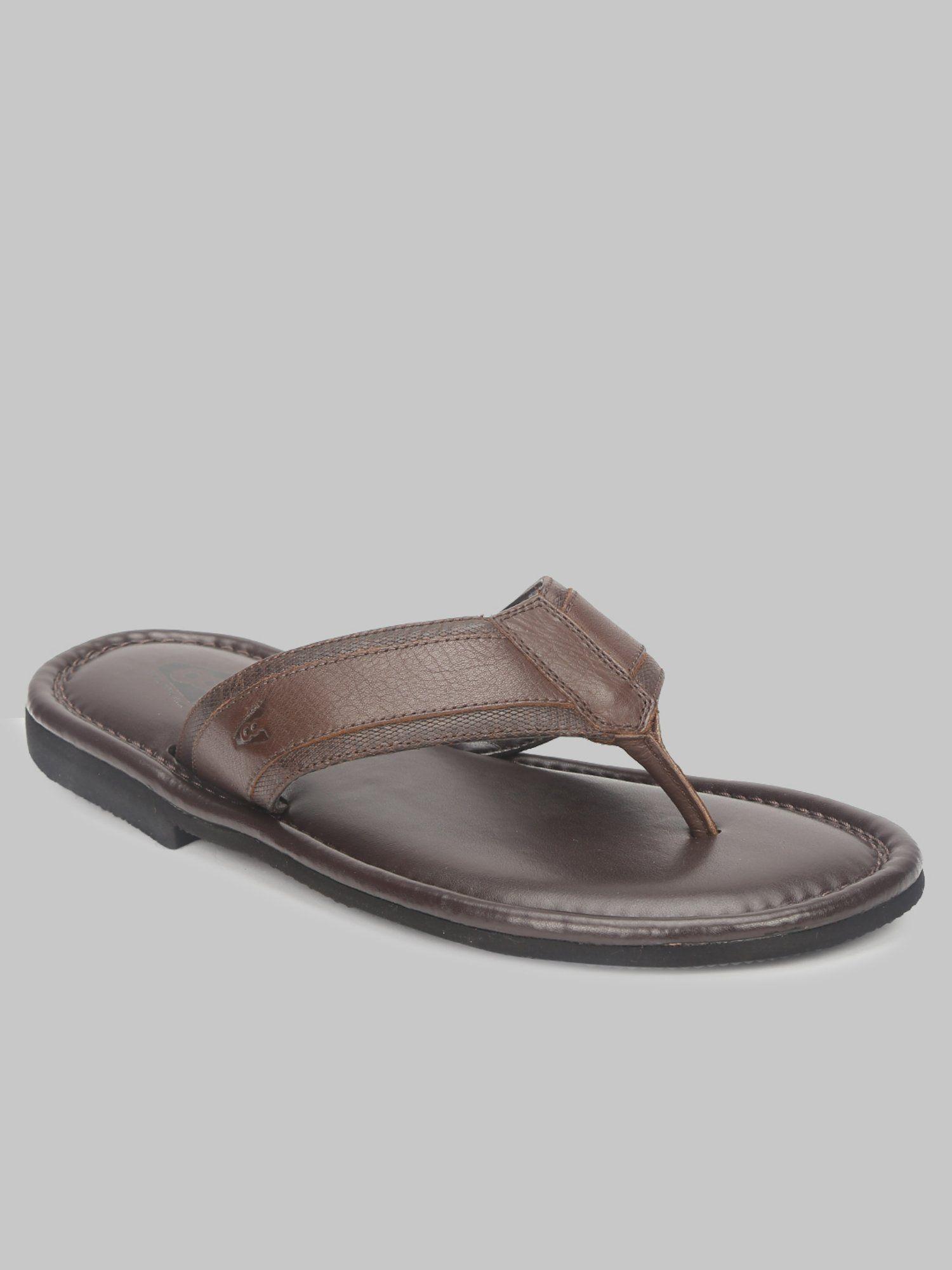 brown-solid-plain-slippers