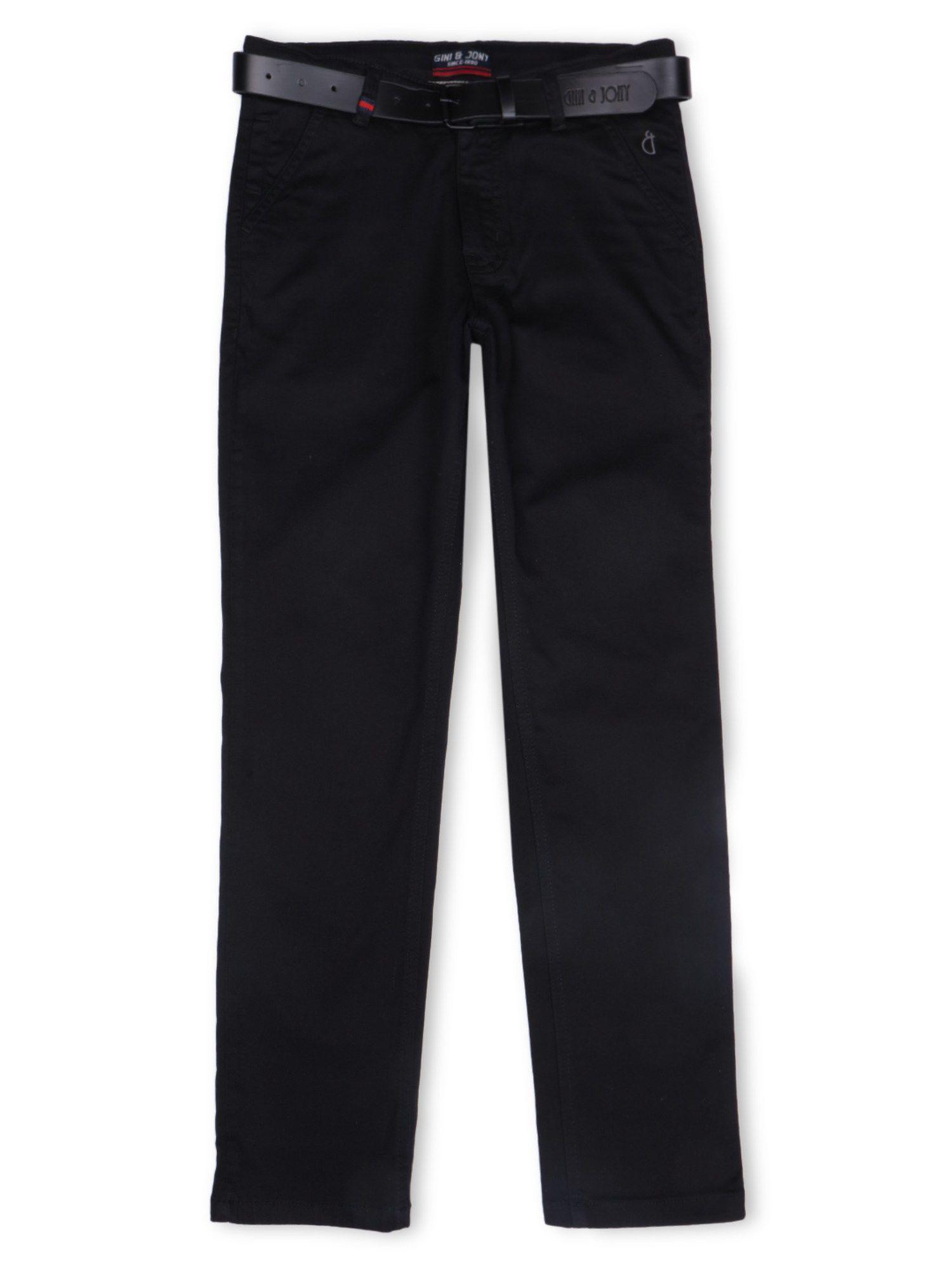 fixed-waist-boys-black-solid-trouser-(set-of-2)