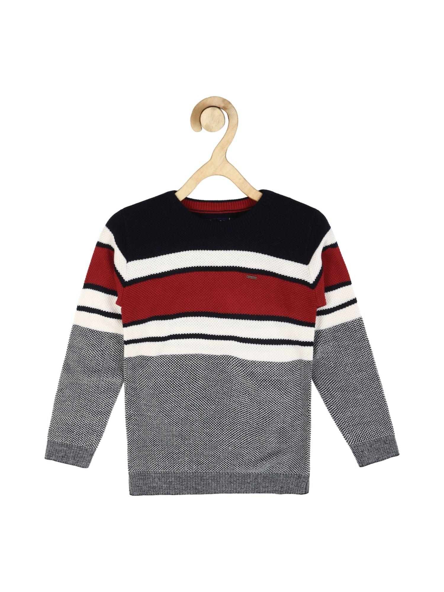 boys-grey-stripe-regular-fit-sweatshirt