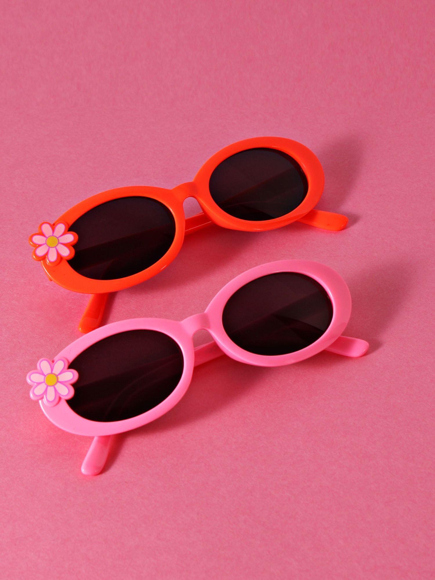 kids-pack-of-2-black-lens-orange-oval-sunglasses---dksg359a-(m)