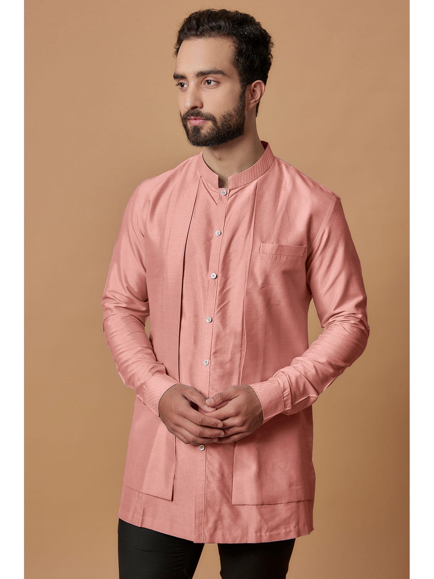 pink-devansh-shirt-kurta