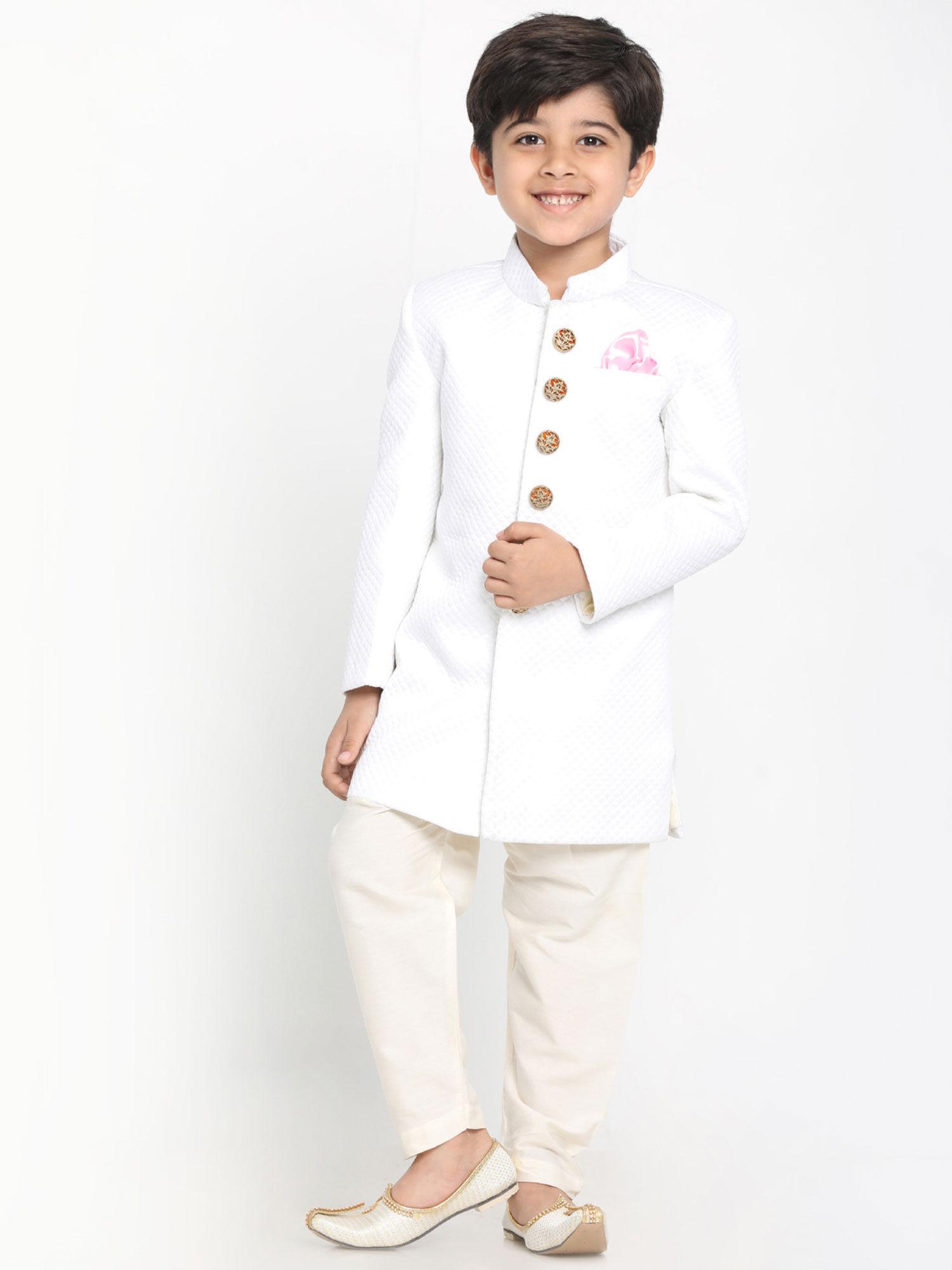 boys-white-cotton-blend-indowestern-sherwani-and-churidar-(set-of-2)