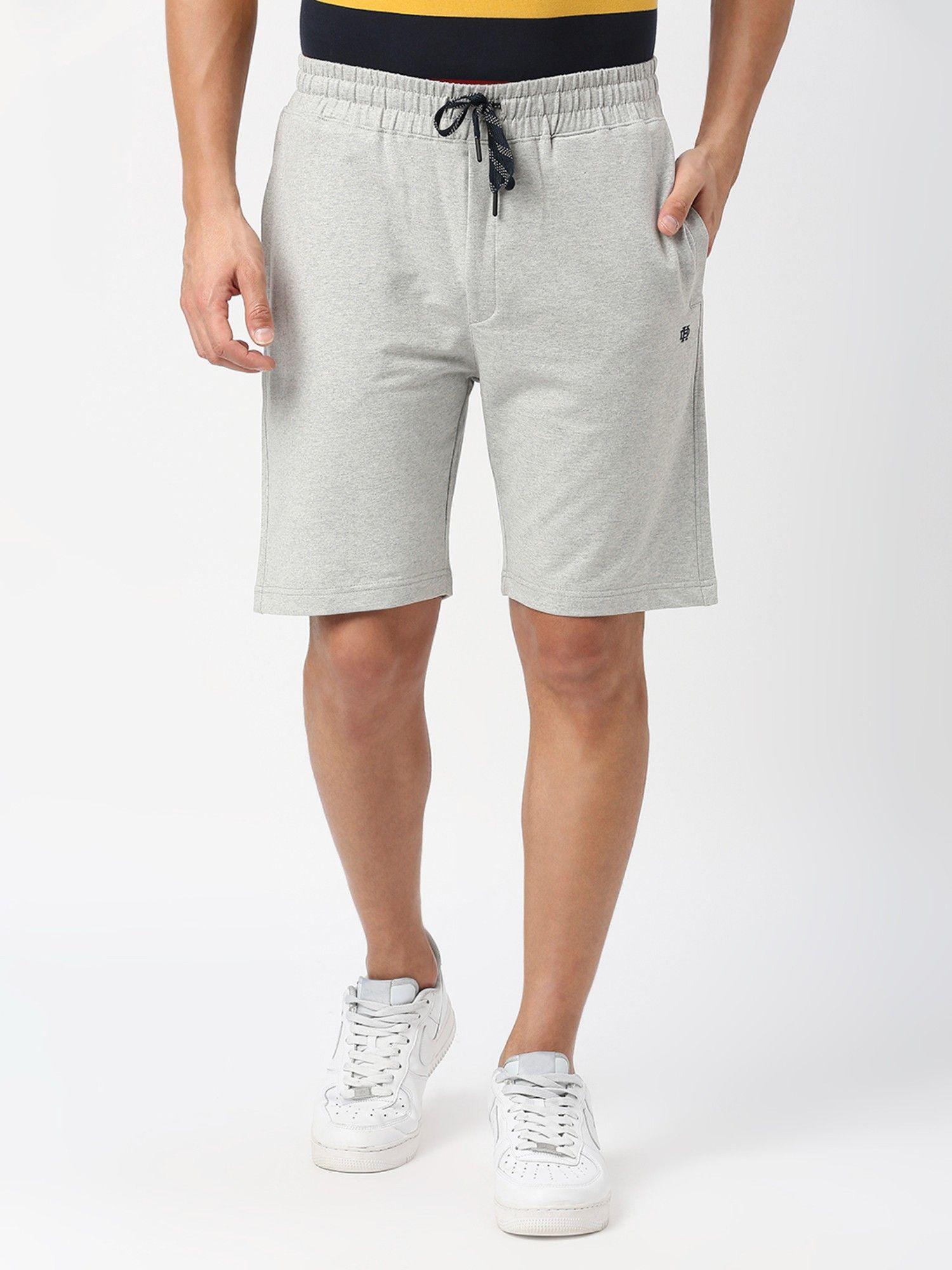 grey-melange-french-terry-lycra-shorts