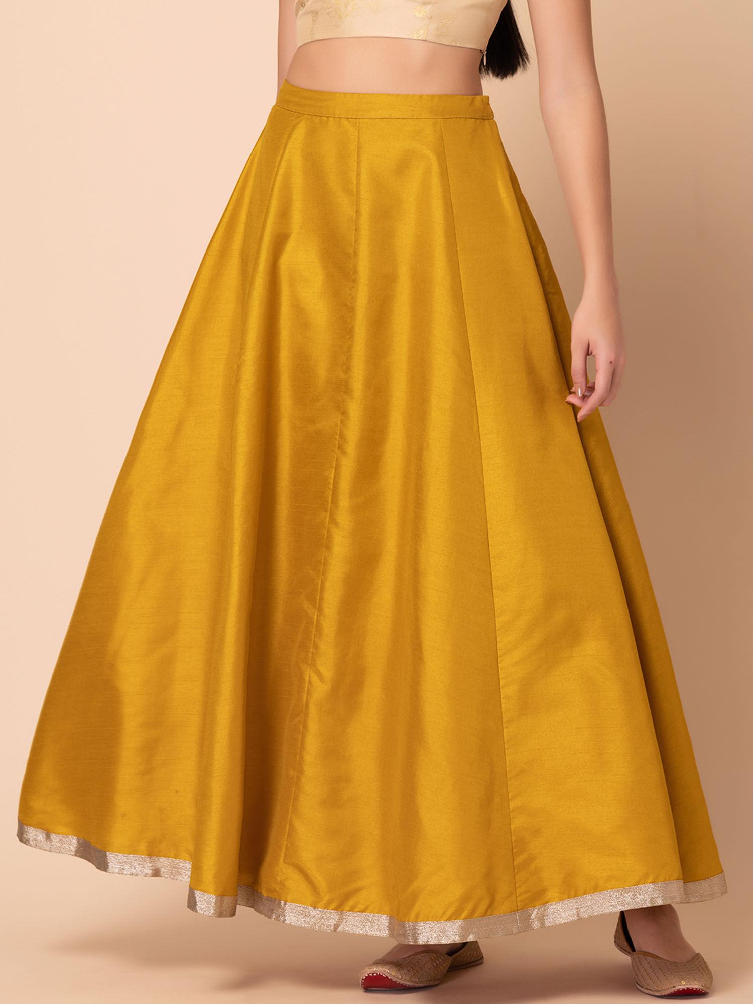 mustard-yellow-kalidar-lehenga-skirt
