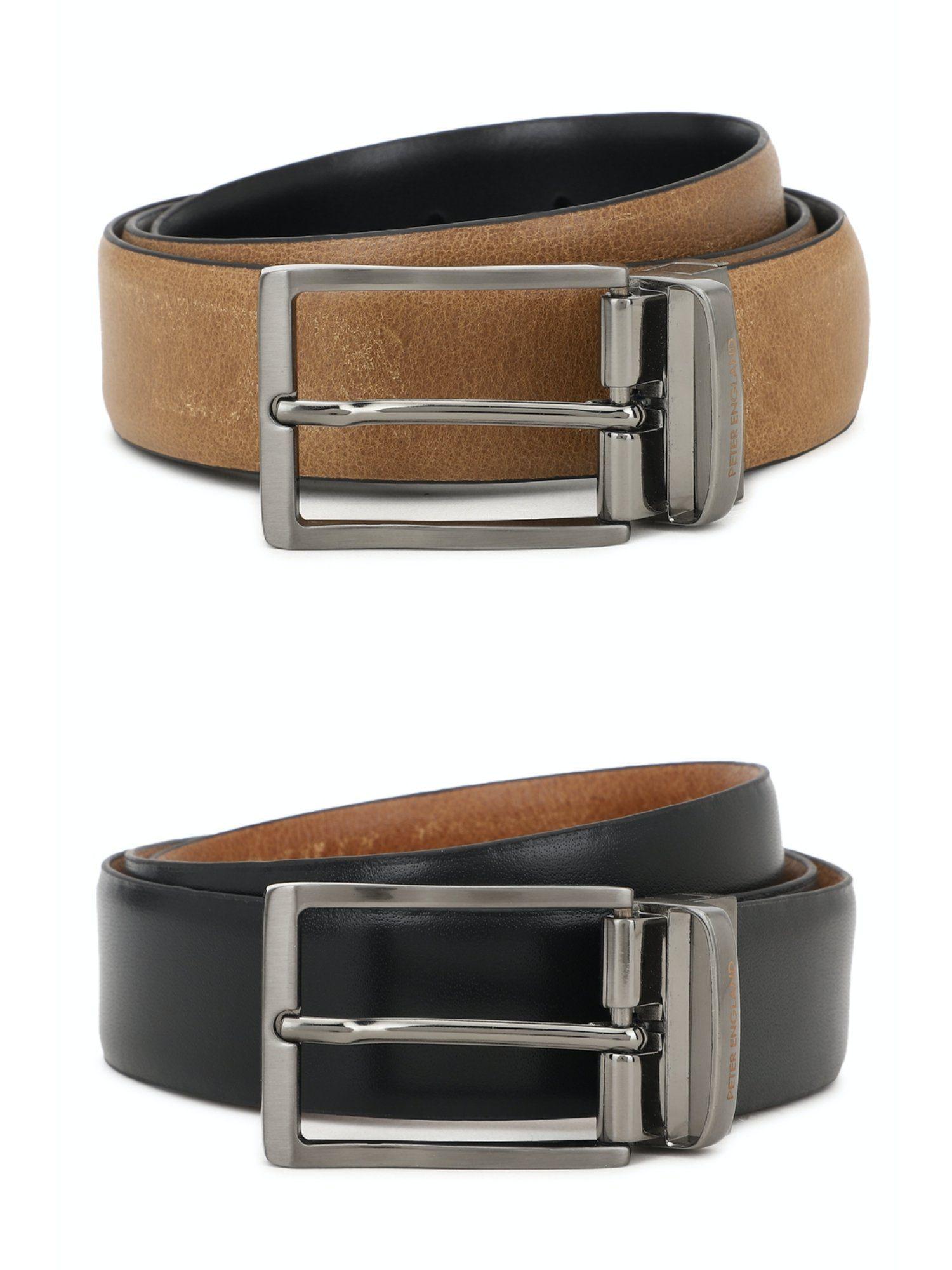men-black-&-brown-solid-genuine-leather-belt