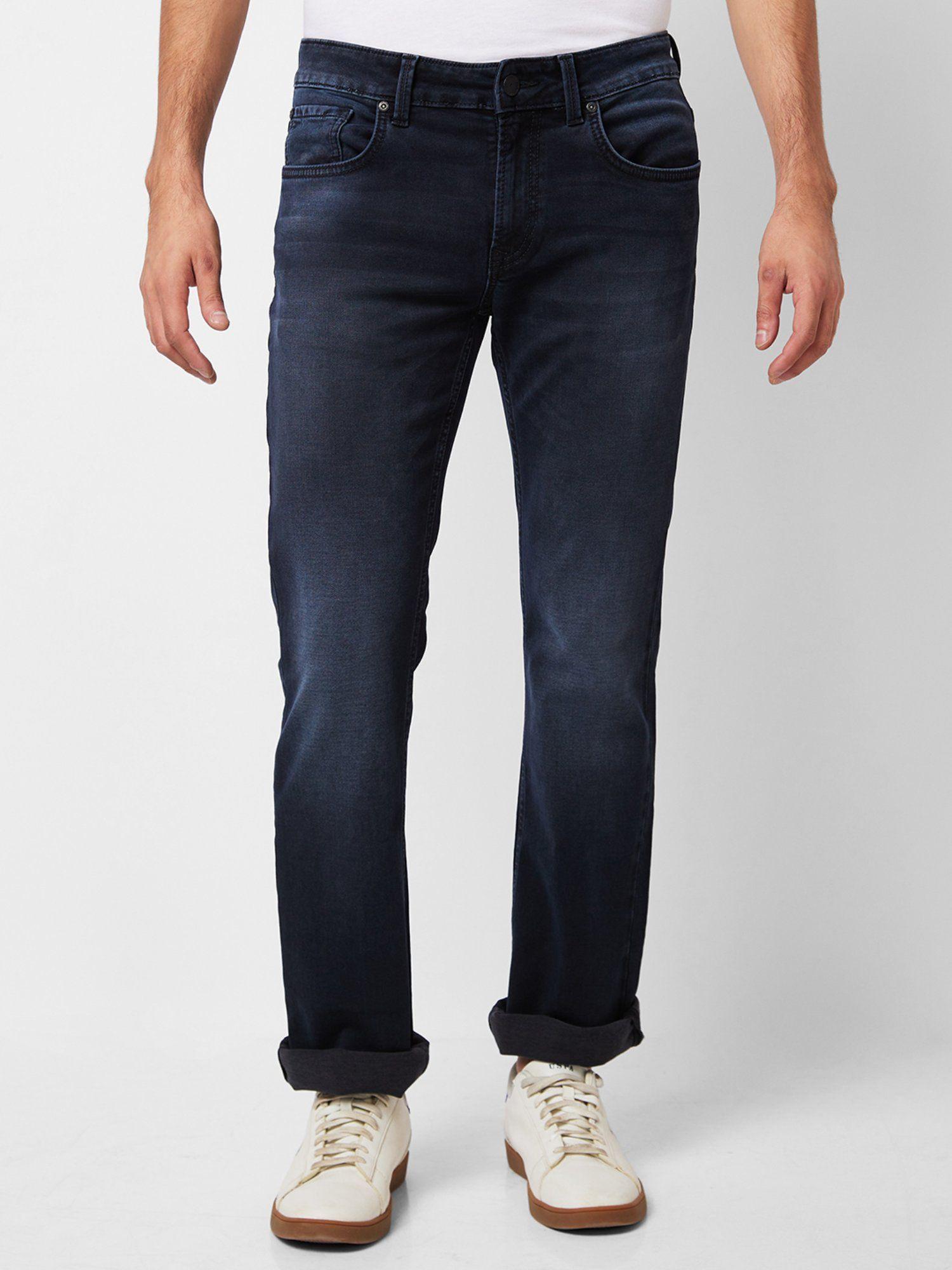 mid-rise-bootcut-fit-black-jeans-for-men