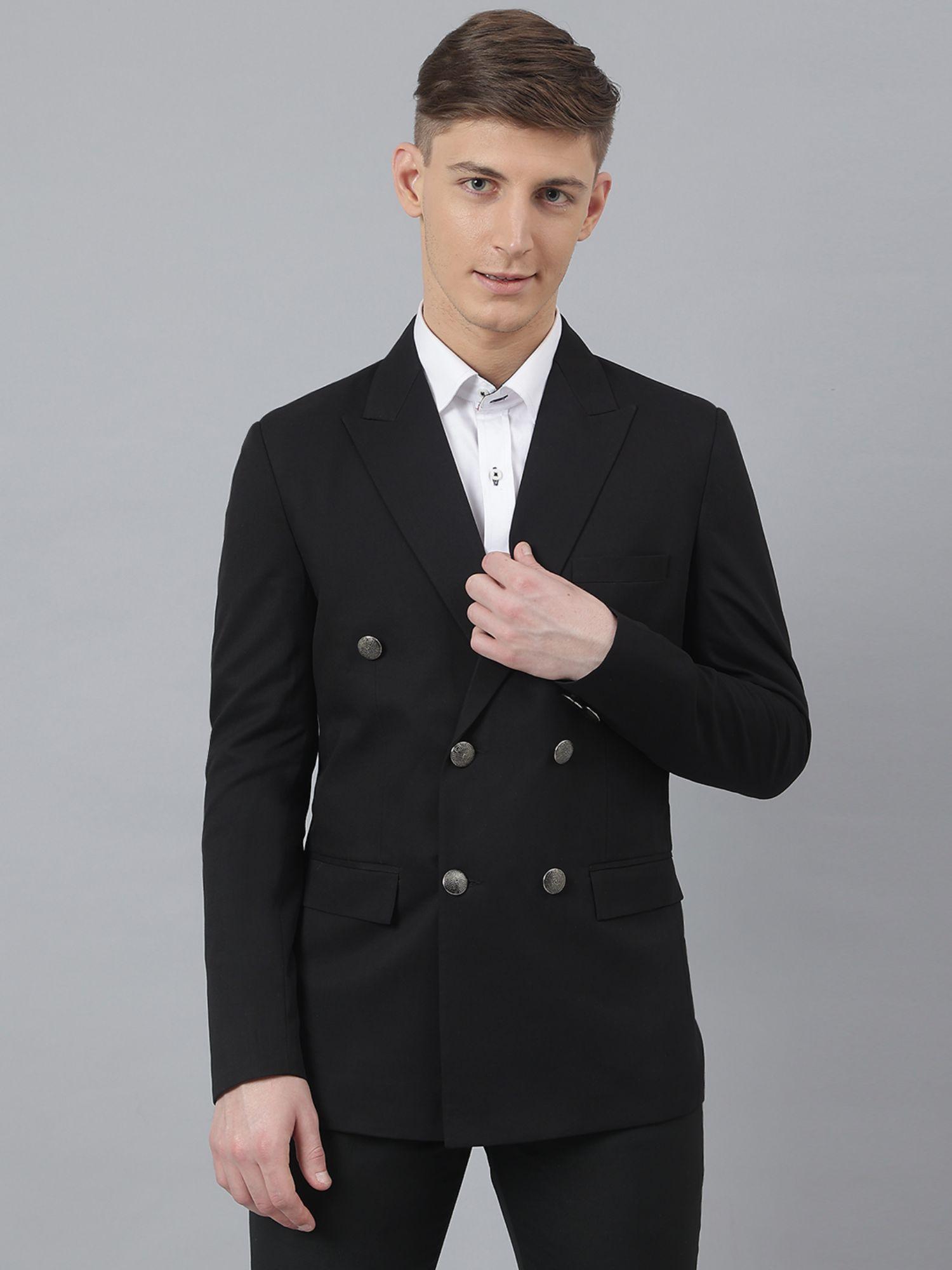 black-polyviscose-solid-blazer